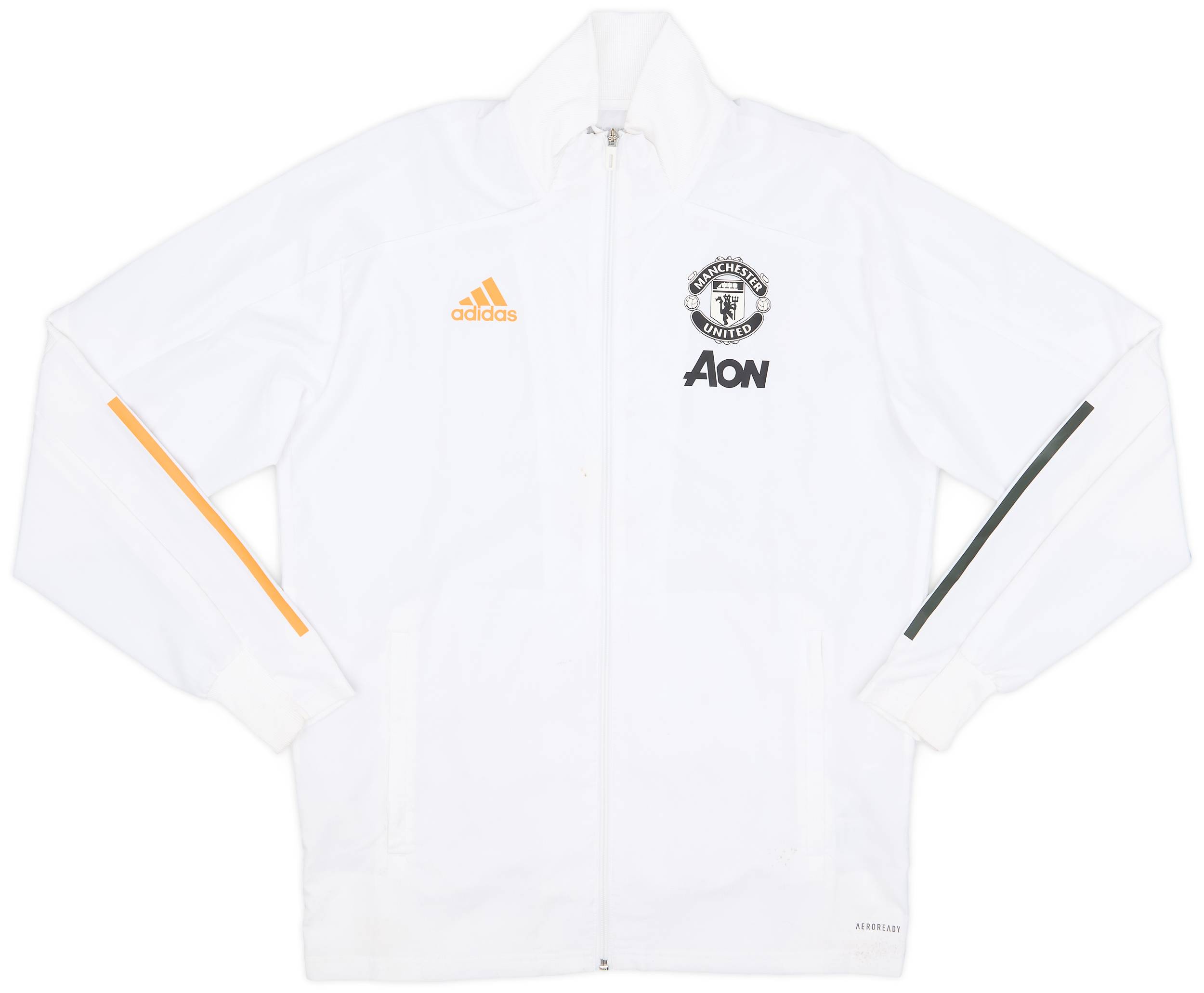 2020-21 Manchester United adidas Track Jacket - 6/10 - (M)