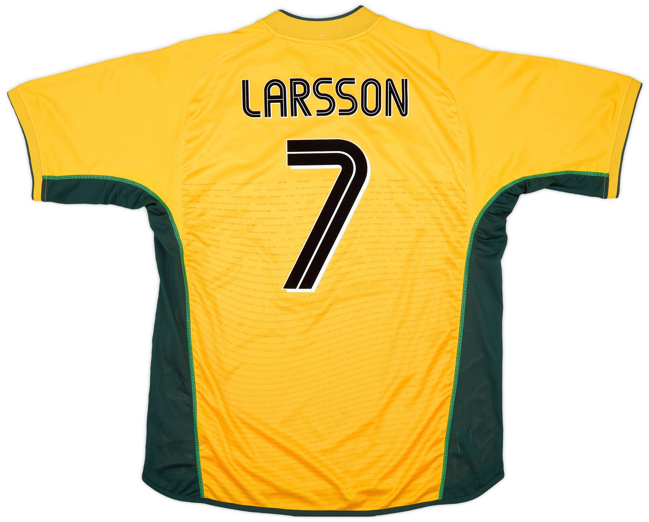 【正規品】Celtic FC LARSSON 7 シャツ 正規品】Celtic FC LARSSON 7 シャツ