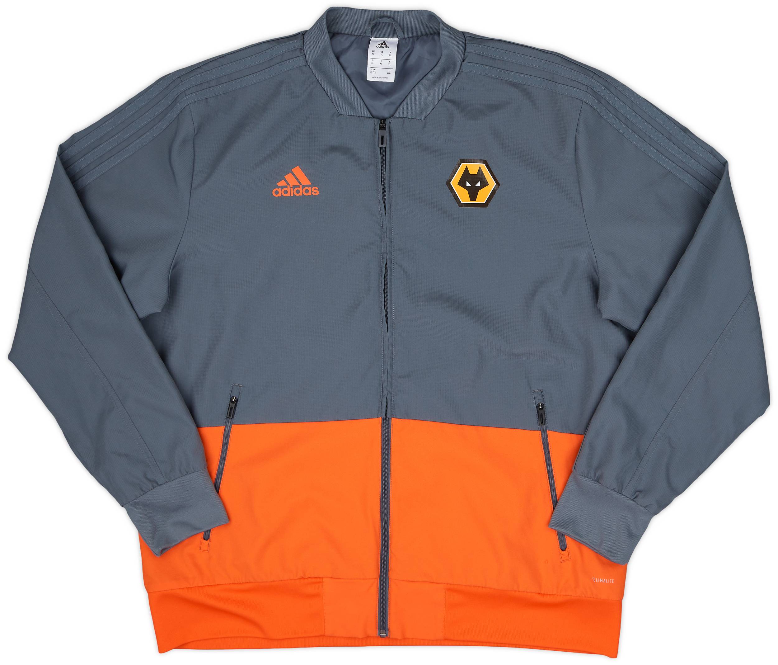 2018-19 Wolves adidas Track Jacket - 9/10 - (XL)