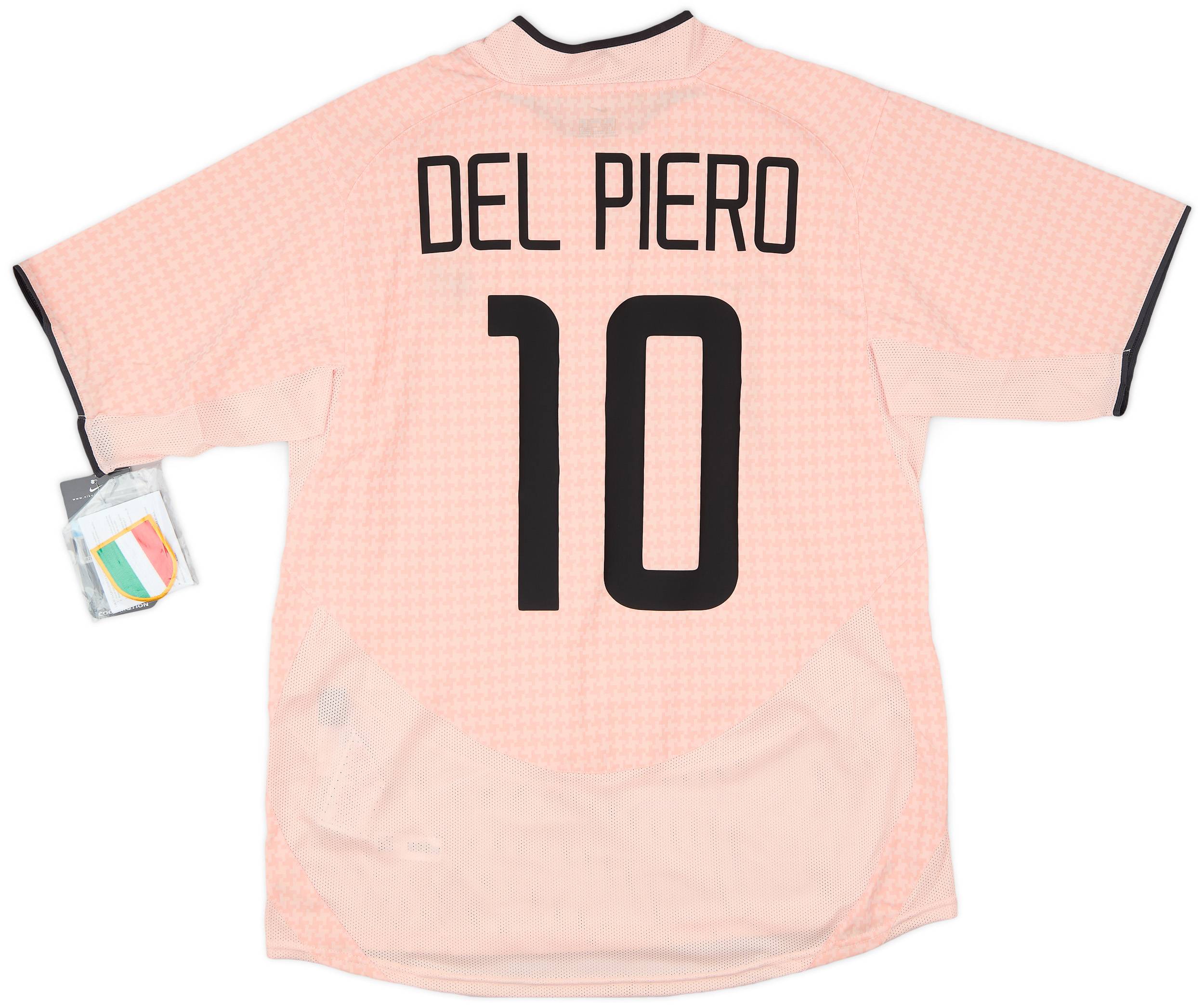 2003-04 Juventus Away Shirt Del Piero #10 (M)