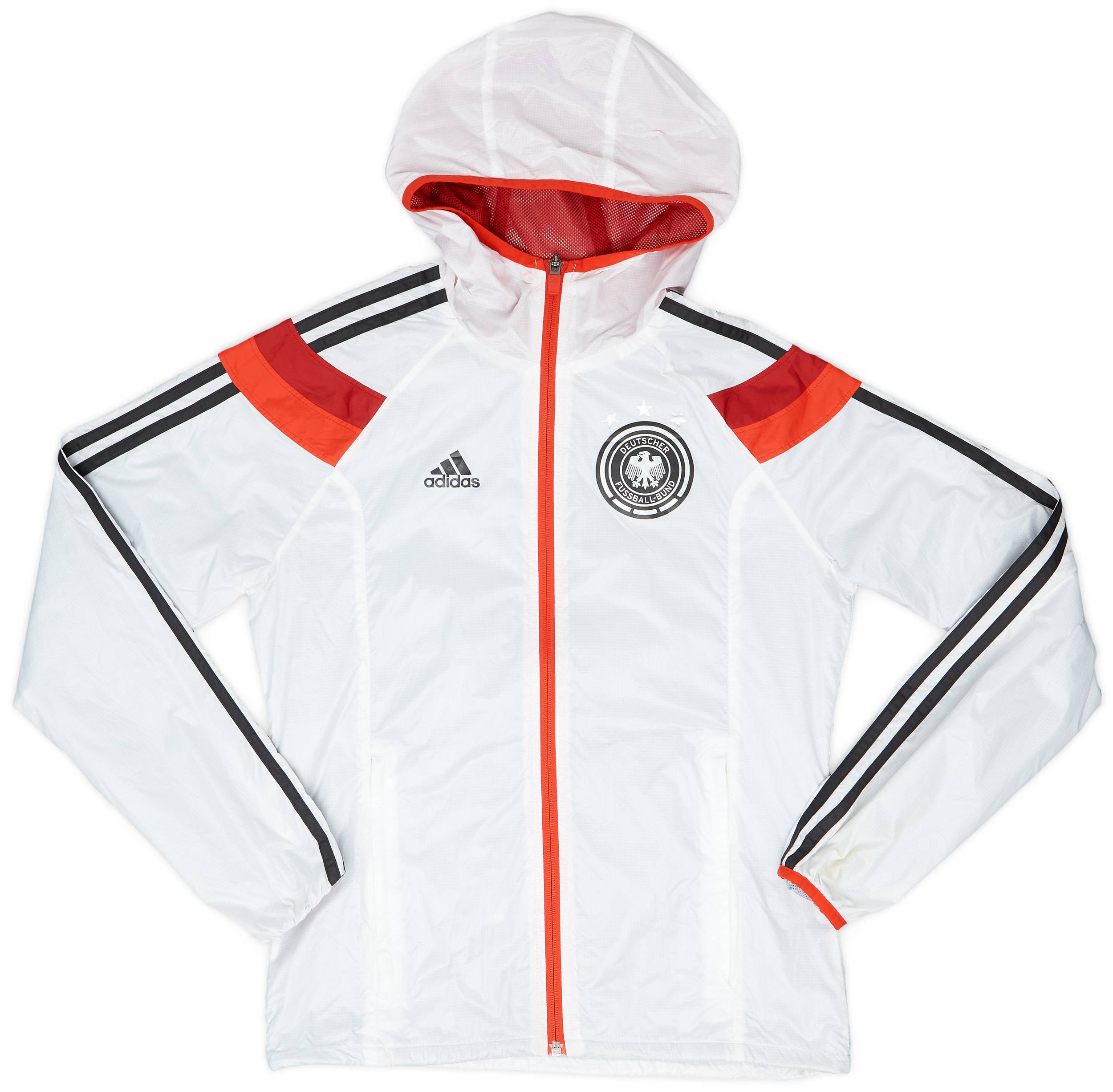 2013 14 Germany adidas Hooded Rain Jacket 8 10 XL.Boys