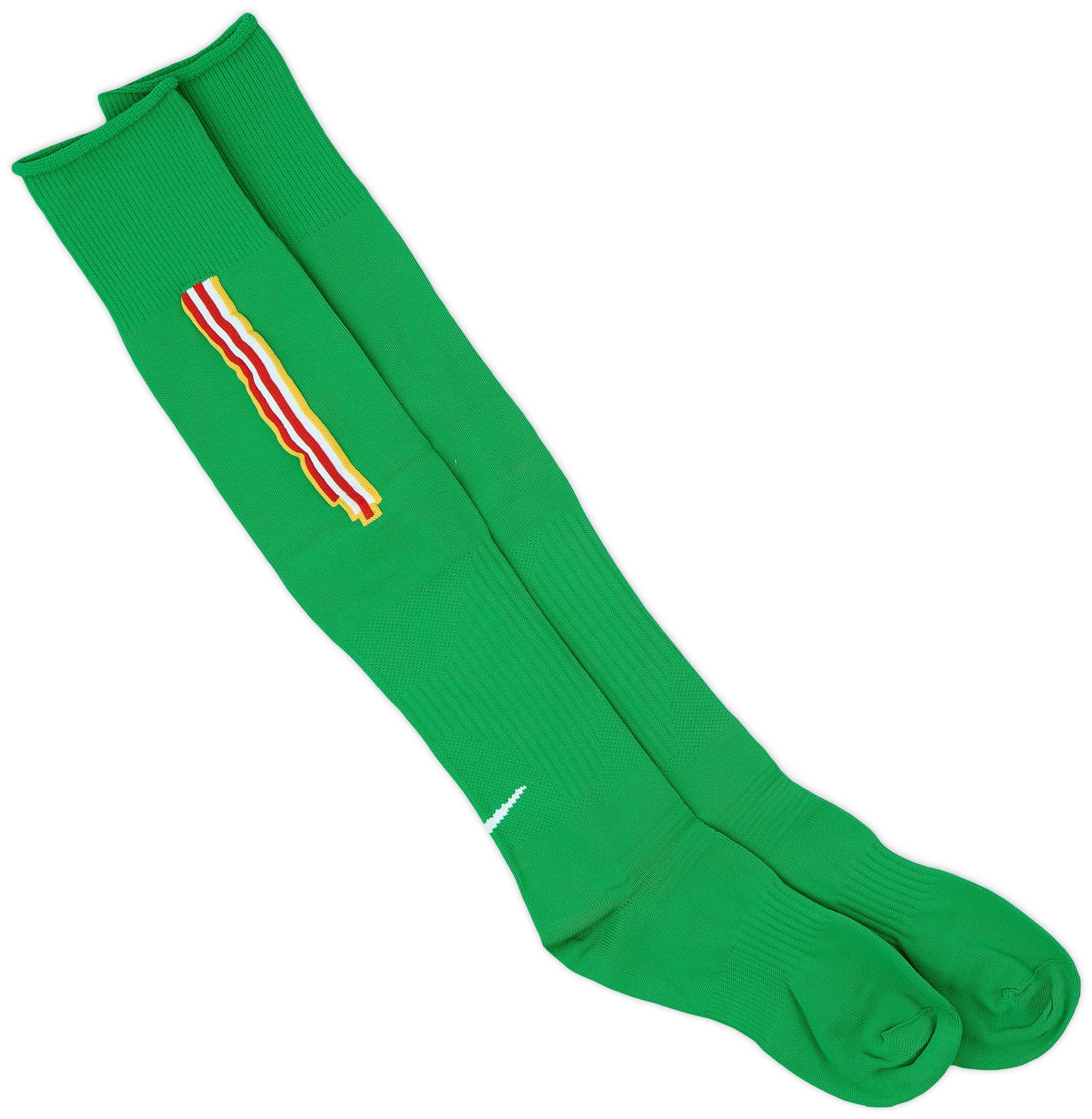 Nike green football socks store