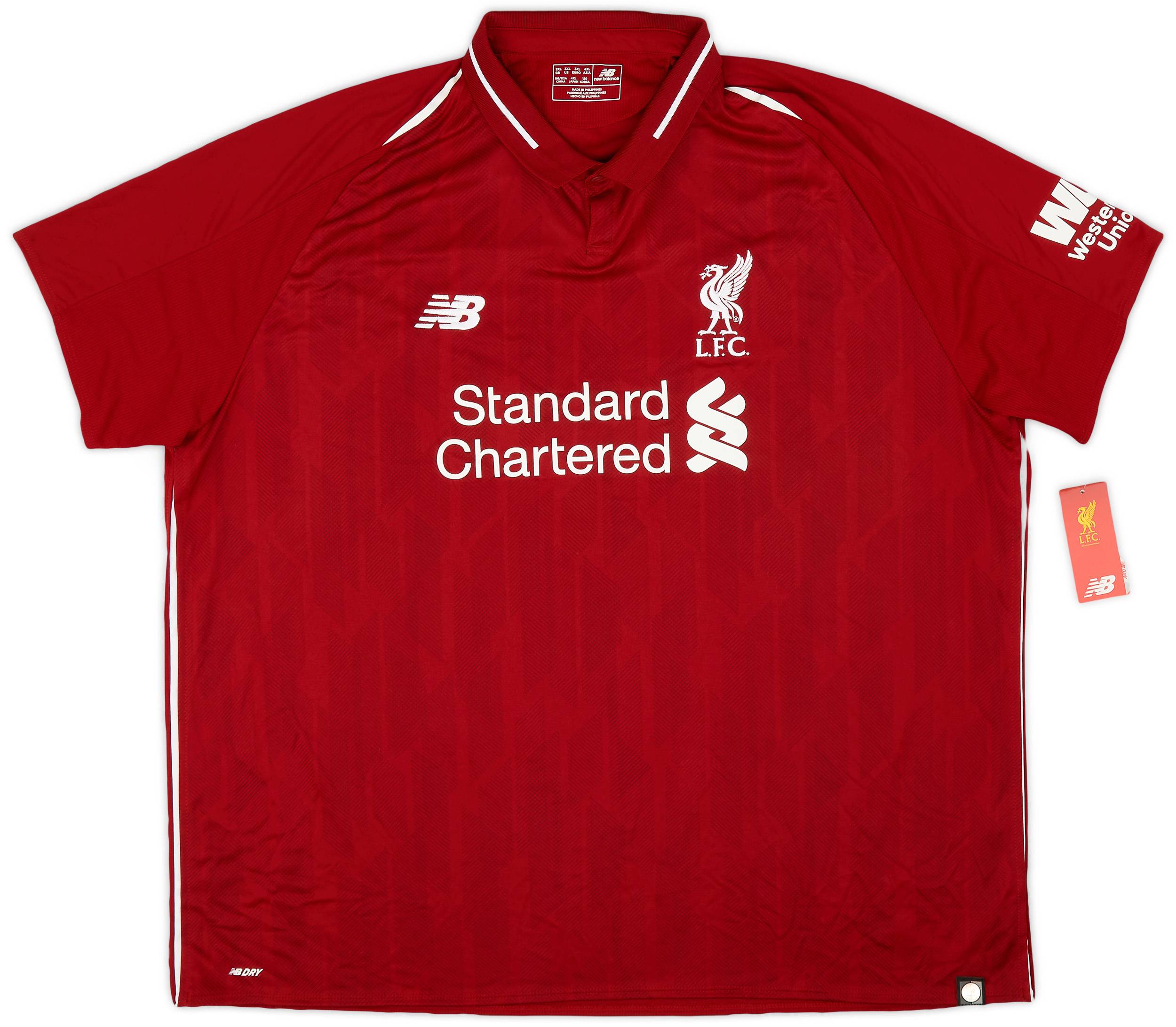 2018 19 Liverpool Home Shirt 3XL