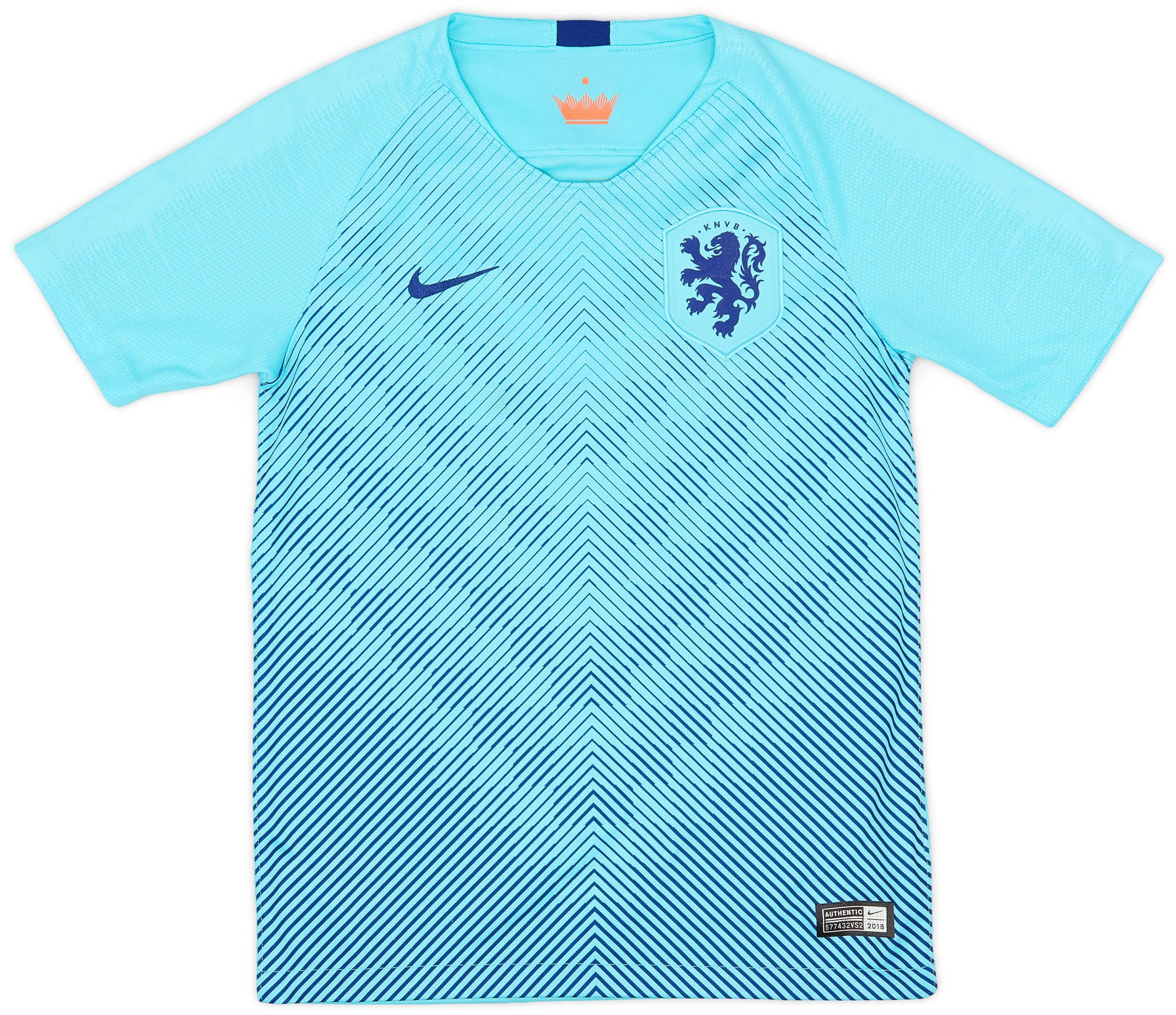 2018-19 Netherlands Away Shirt - 7/10 - (M.Boys)