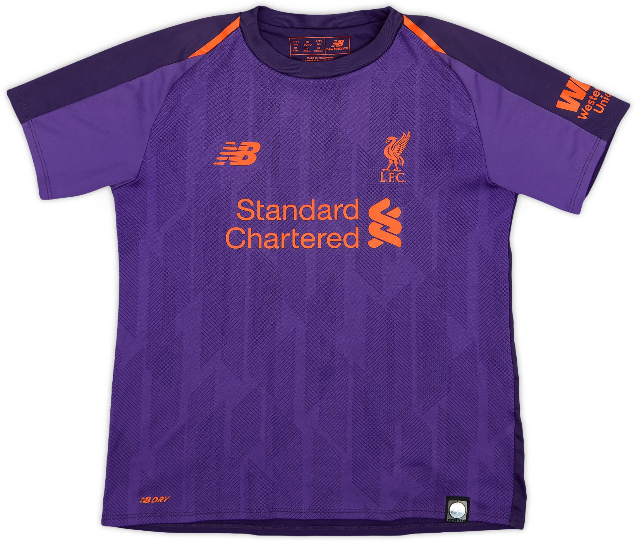 2018-19 Liverpool Away Shirt Firmino #9 - 8/10 - (6-7 Years)
