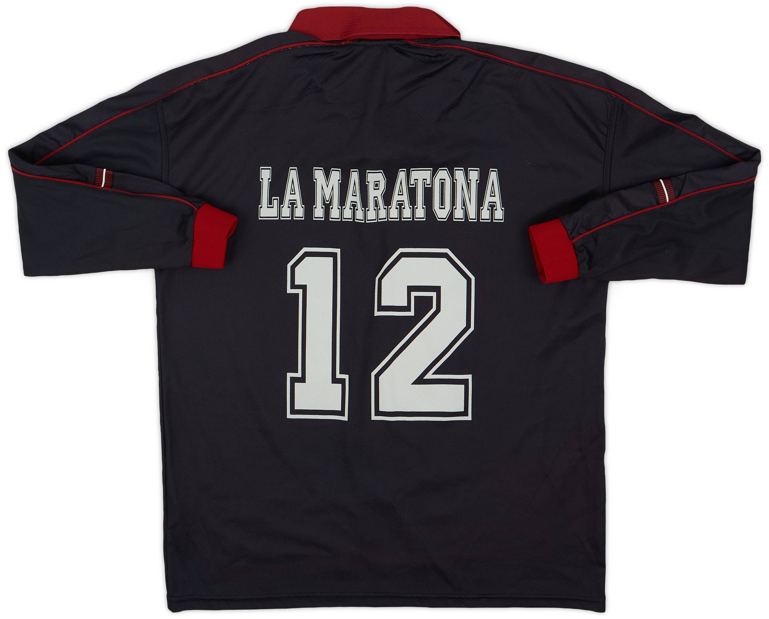1998-99 Torino Third L/S Shirt La Maratona #12 - 9/10 - (XL)