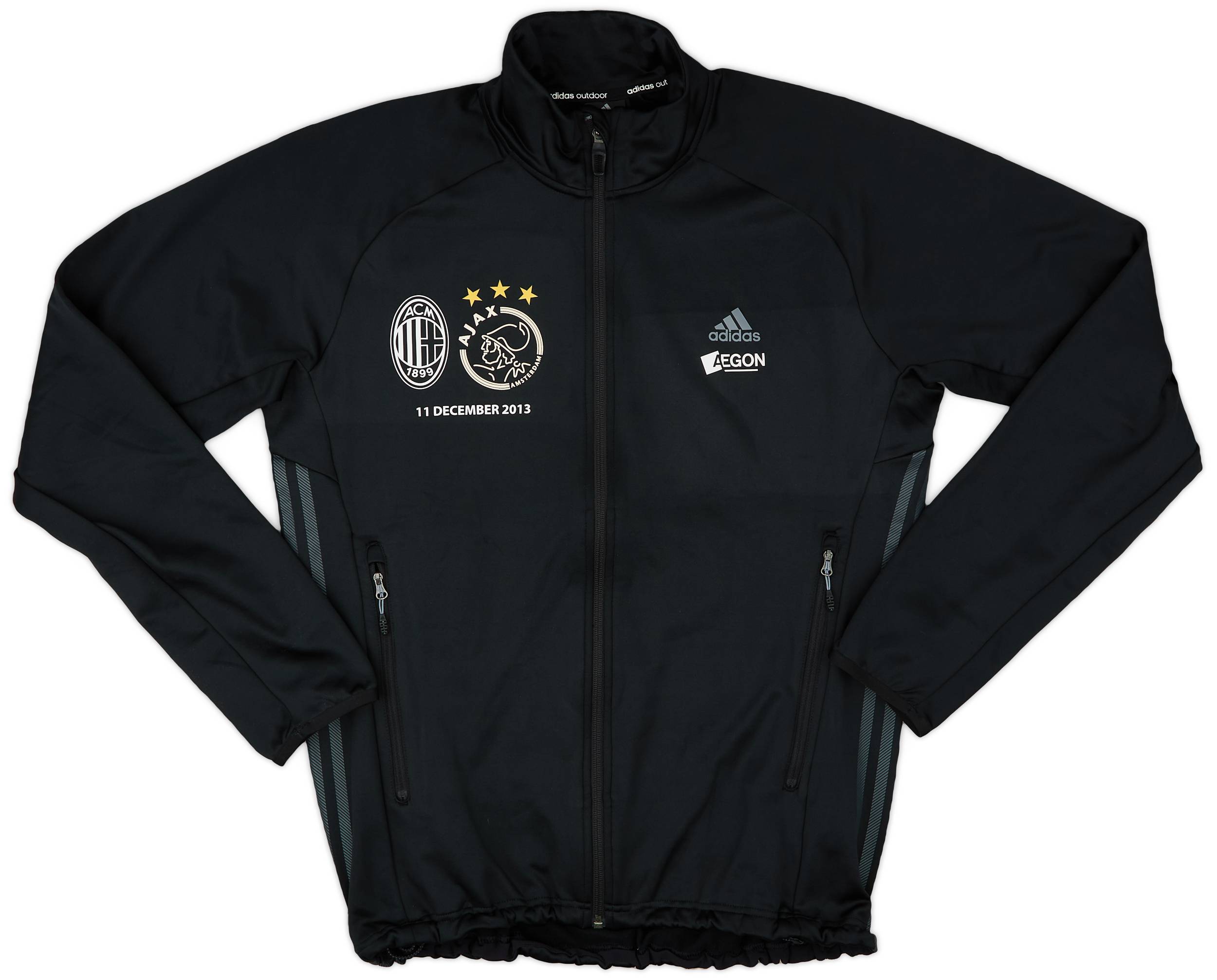 2013 Ajax Player Issue Presentation Jacket v AC Milan