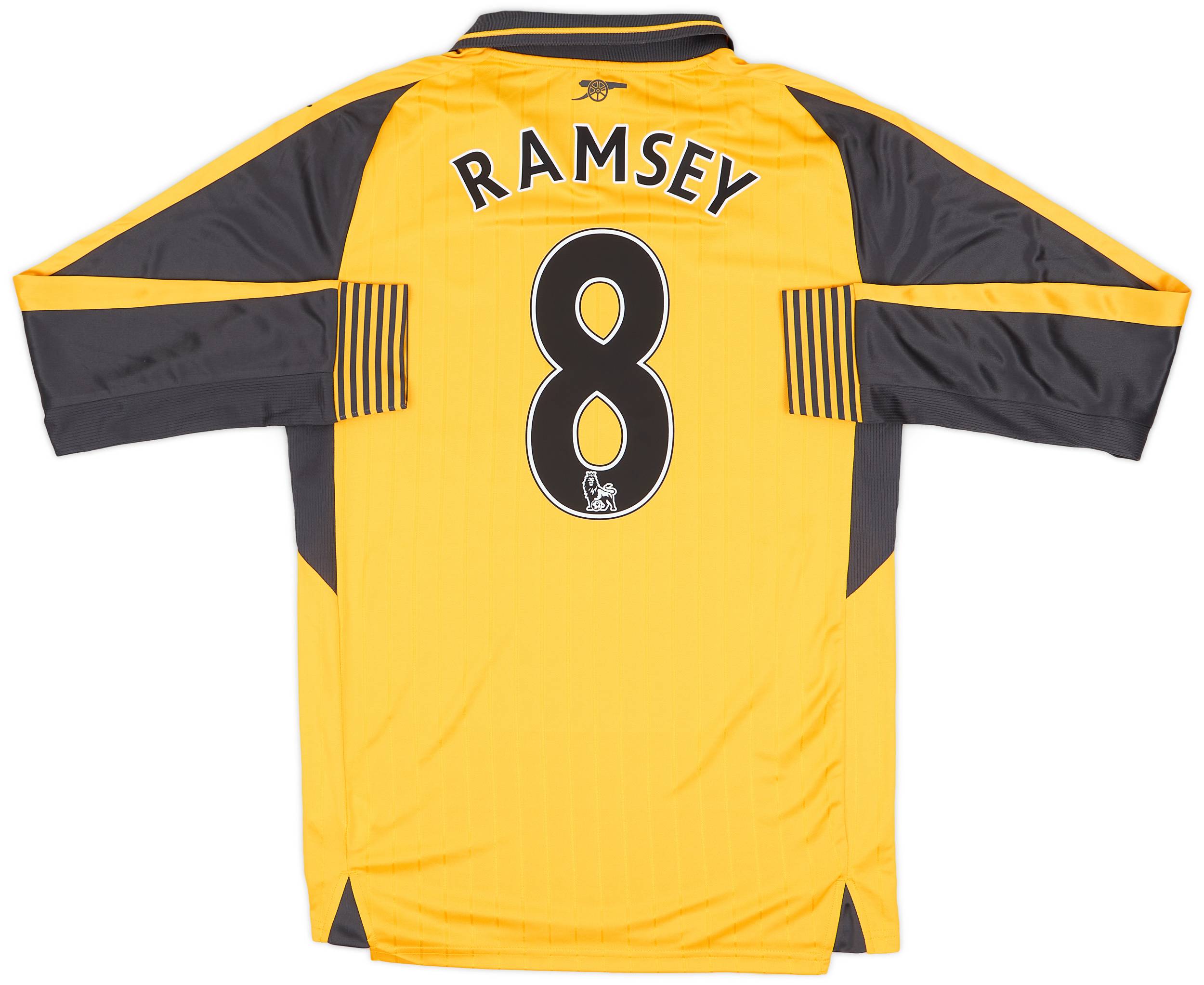2016-17 Arsenal Away L/S Shirt Ramsey #8 - 9/10 - (S)