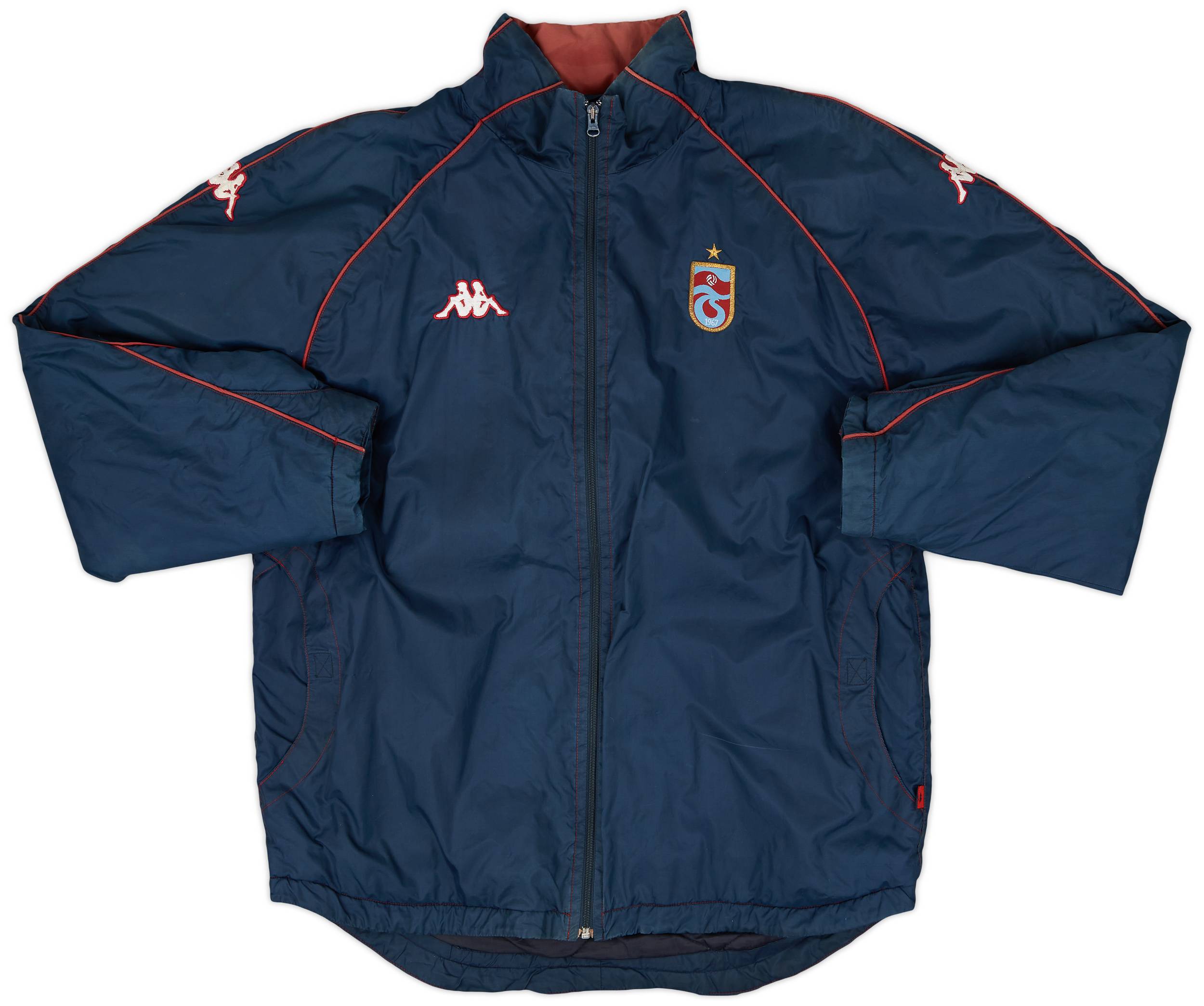 2004-05 Trabzonspor Kappa Hooded Rain Jacket - 5/10 - (L)