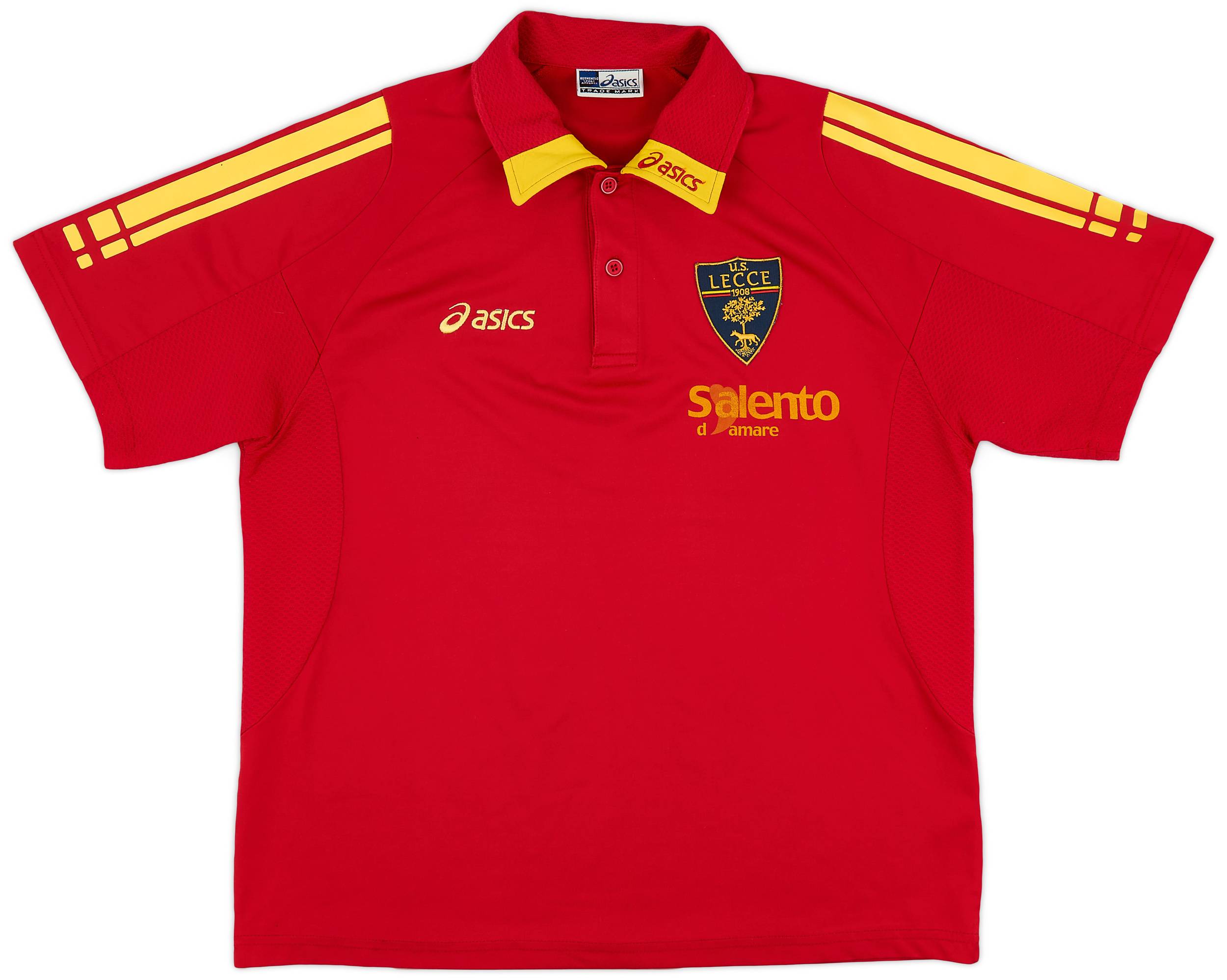 2012-13 Lecce Asics Polo Shirt - 7/10 - (L)