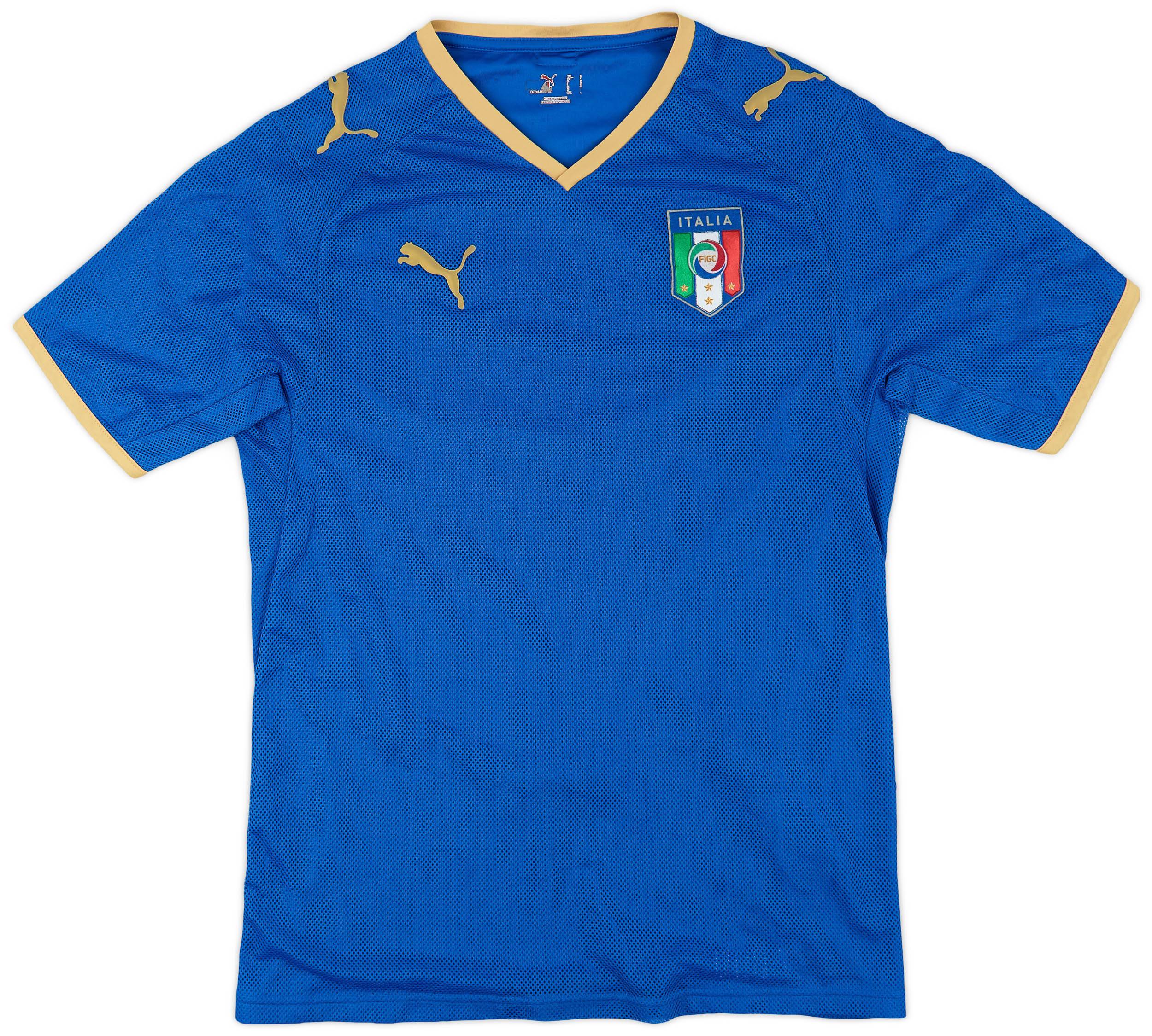 2007-08 Italy Home Shirt - 7/10 - (S)