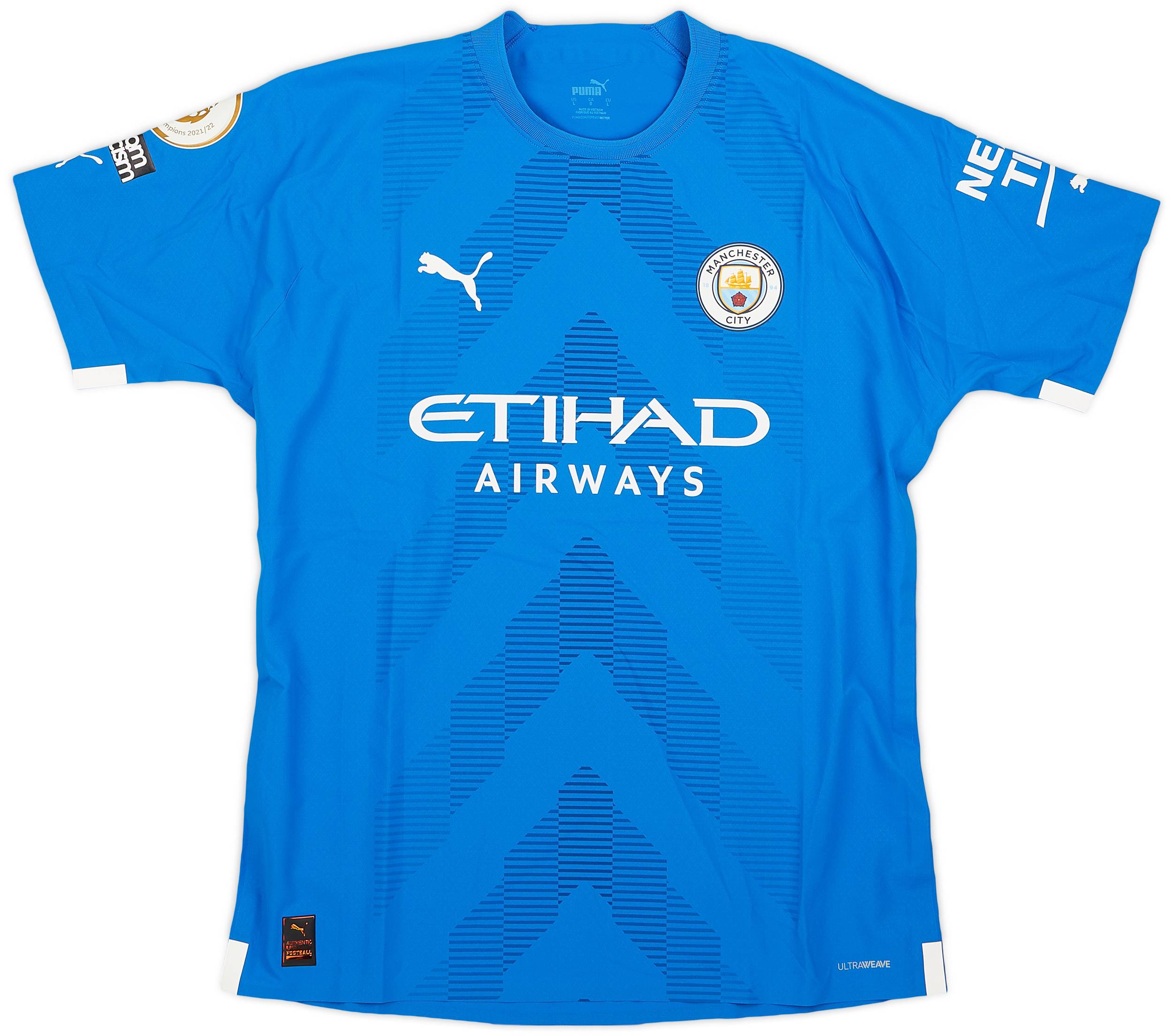 マンチェスター・シティ ORTEGA MORENO 18番 シャツ 2022-23 Manchester City Match Issue GK Shirt Ortega Moreno #18