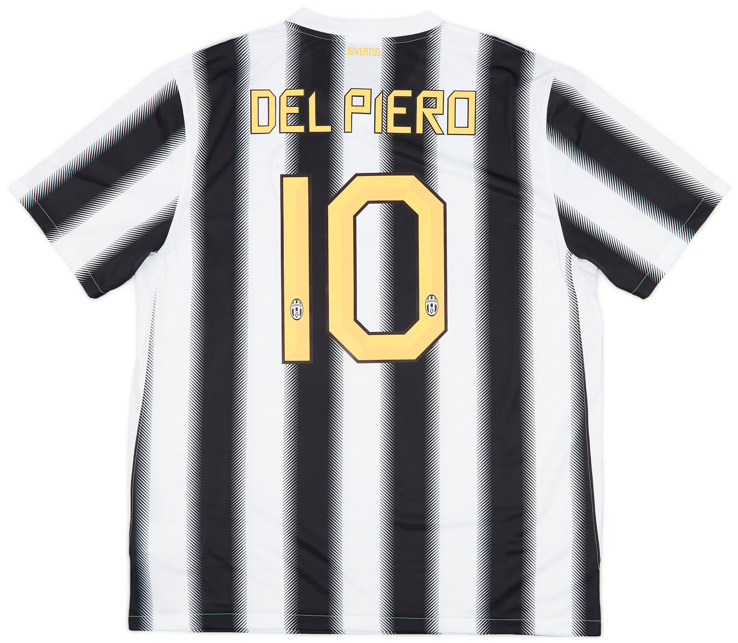 2011-12 Juventus Home Shirt Del Piero #10 (XL)
