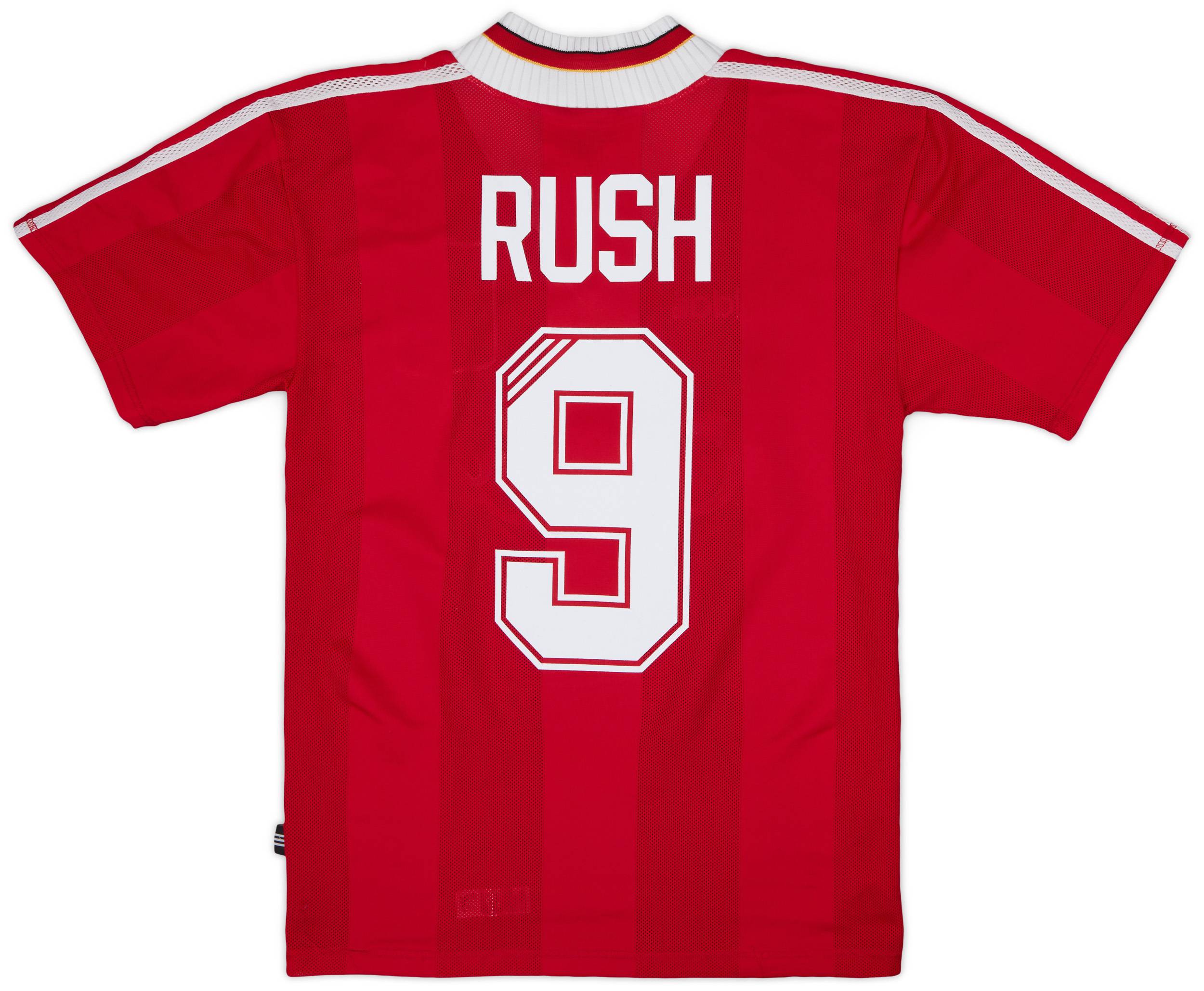 1995-96 Liverpool Home Shirt Rush #9 - 8/10 - (S)