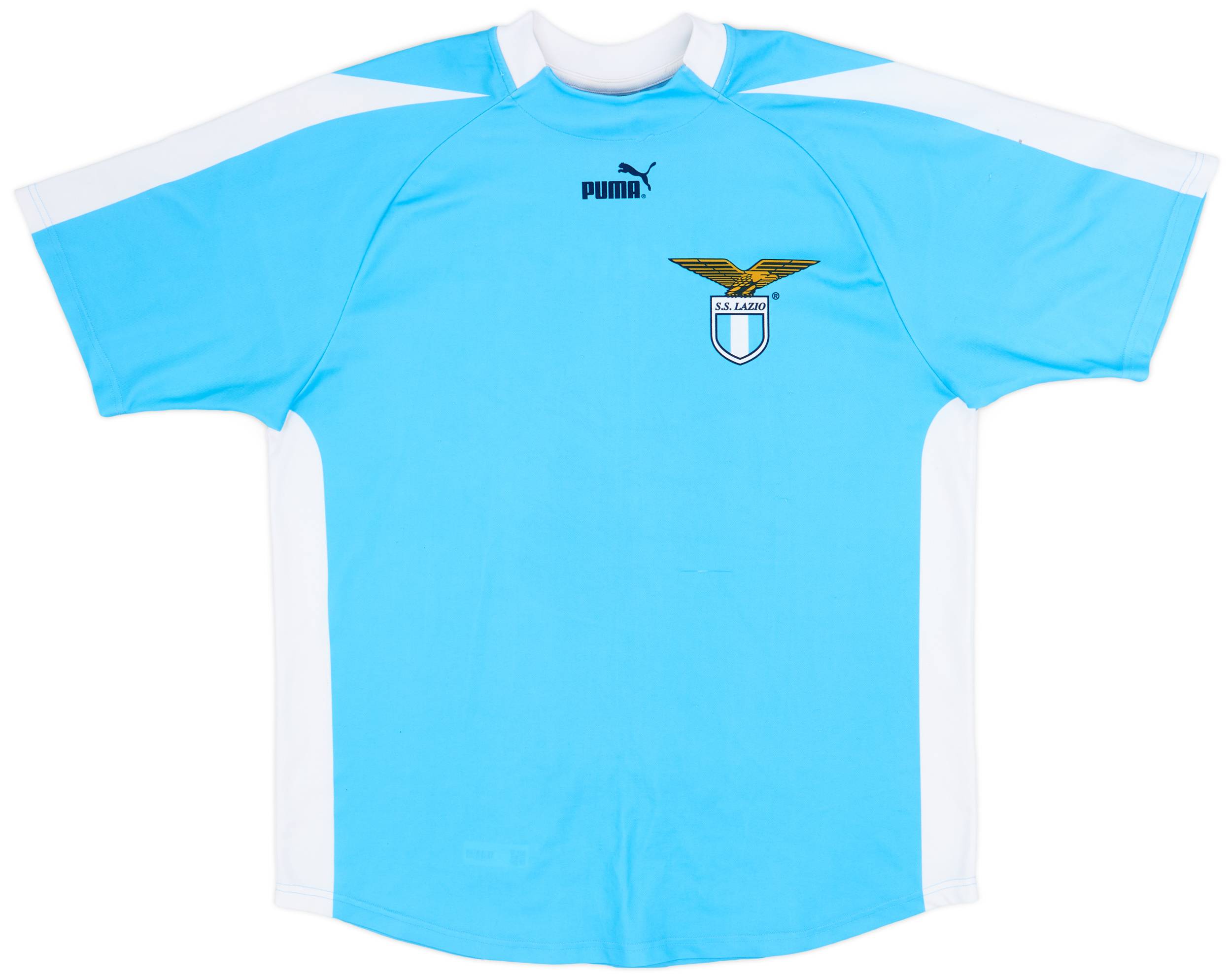 2003-04 Lazio 'Signed' Basic Home Shirt - 7/10 - (L)