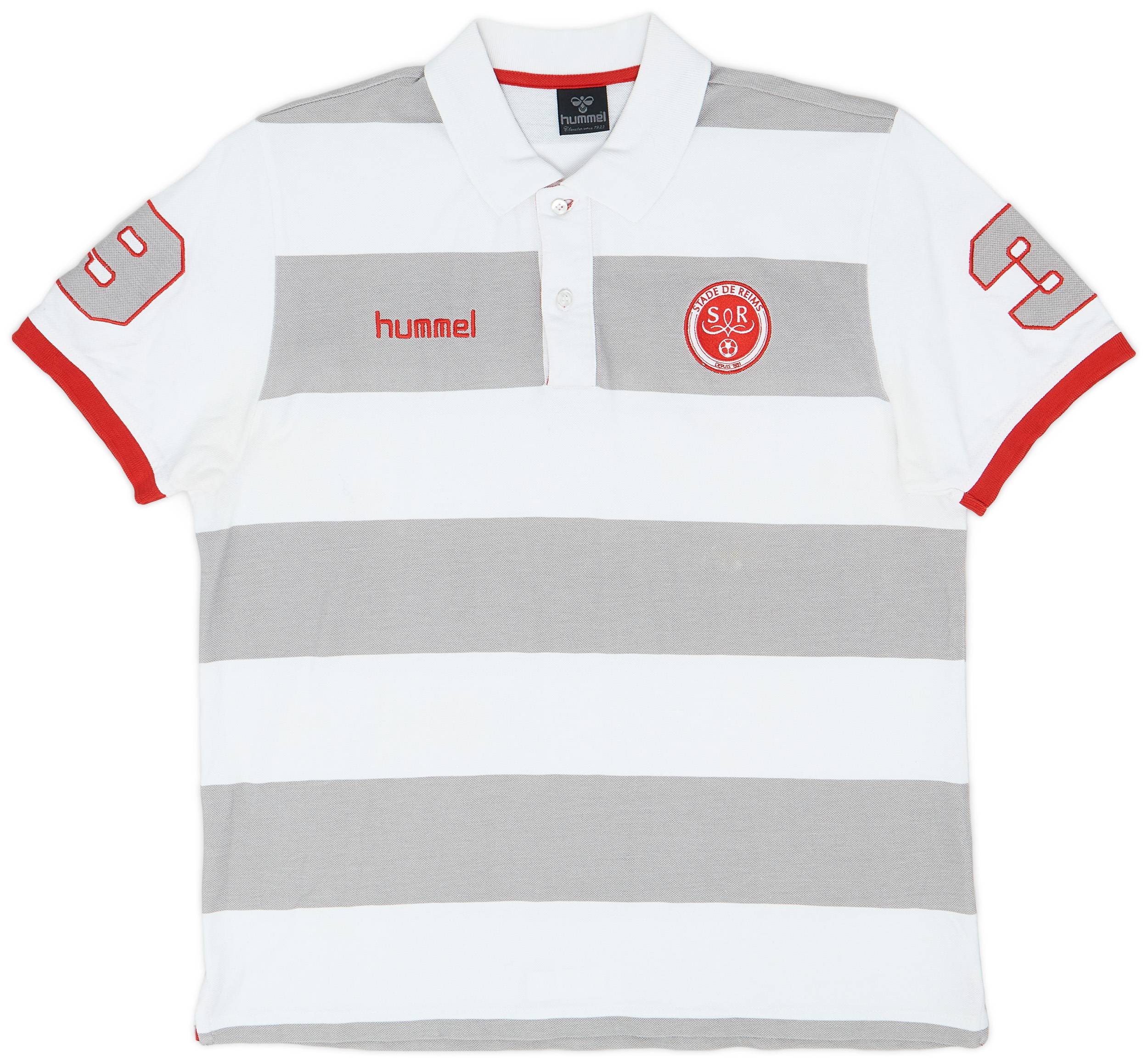 2012-13 Stade Reims Hummel Polo Shirt - 9/10 - (M)