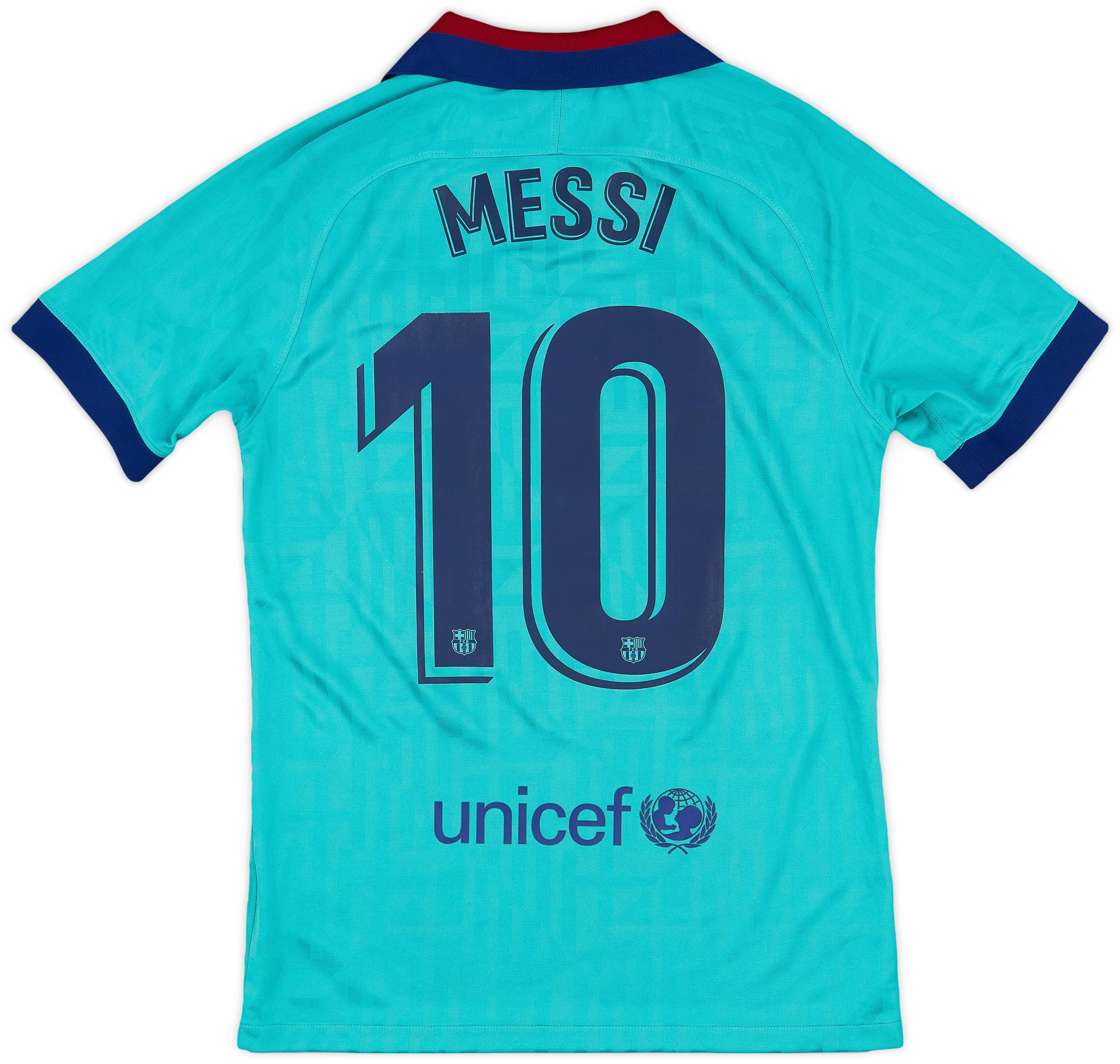 2019-20 Barcelona Third CL Shirt Messi #10 - 7/10 - (S)