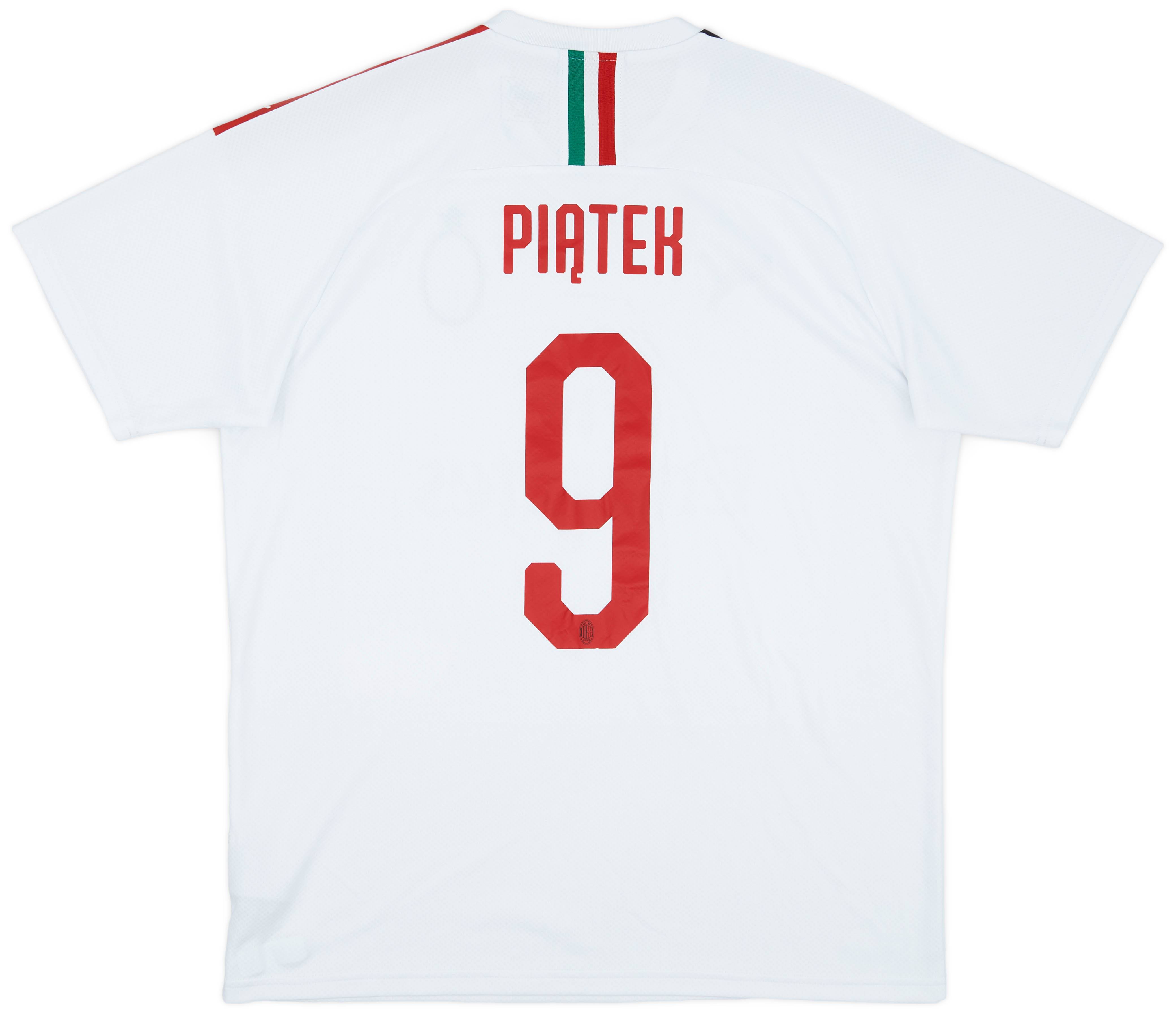 2019-20 AC Milan Away Shirt Piątek #9 - 6/10 - (XL)