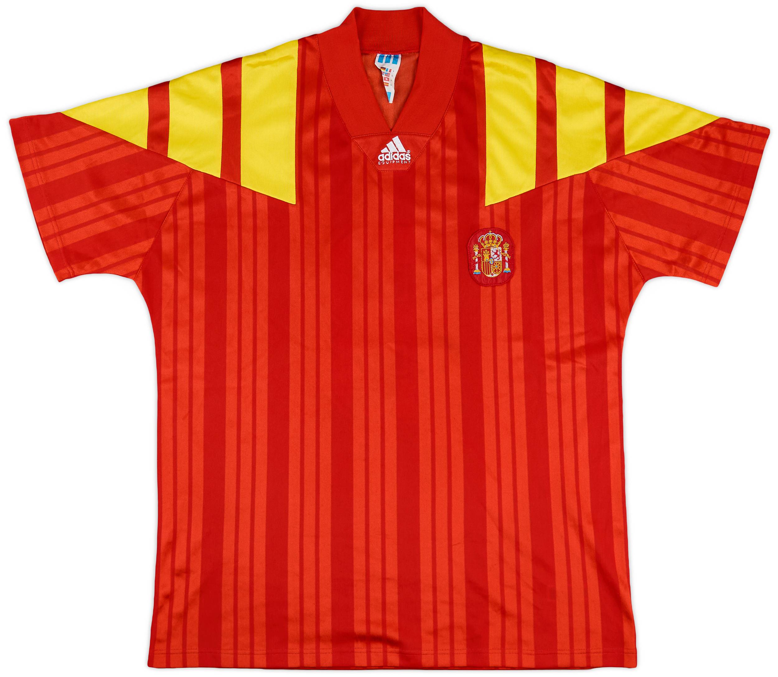 ウェア Spain 1992 93 94 1992-94 Spain Match Issue Home Shirt #8