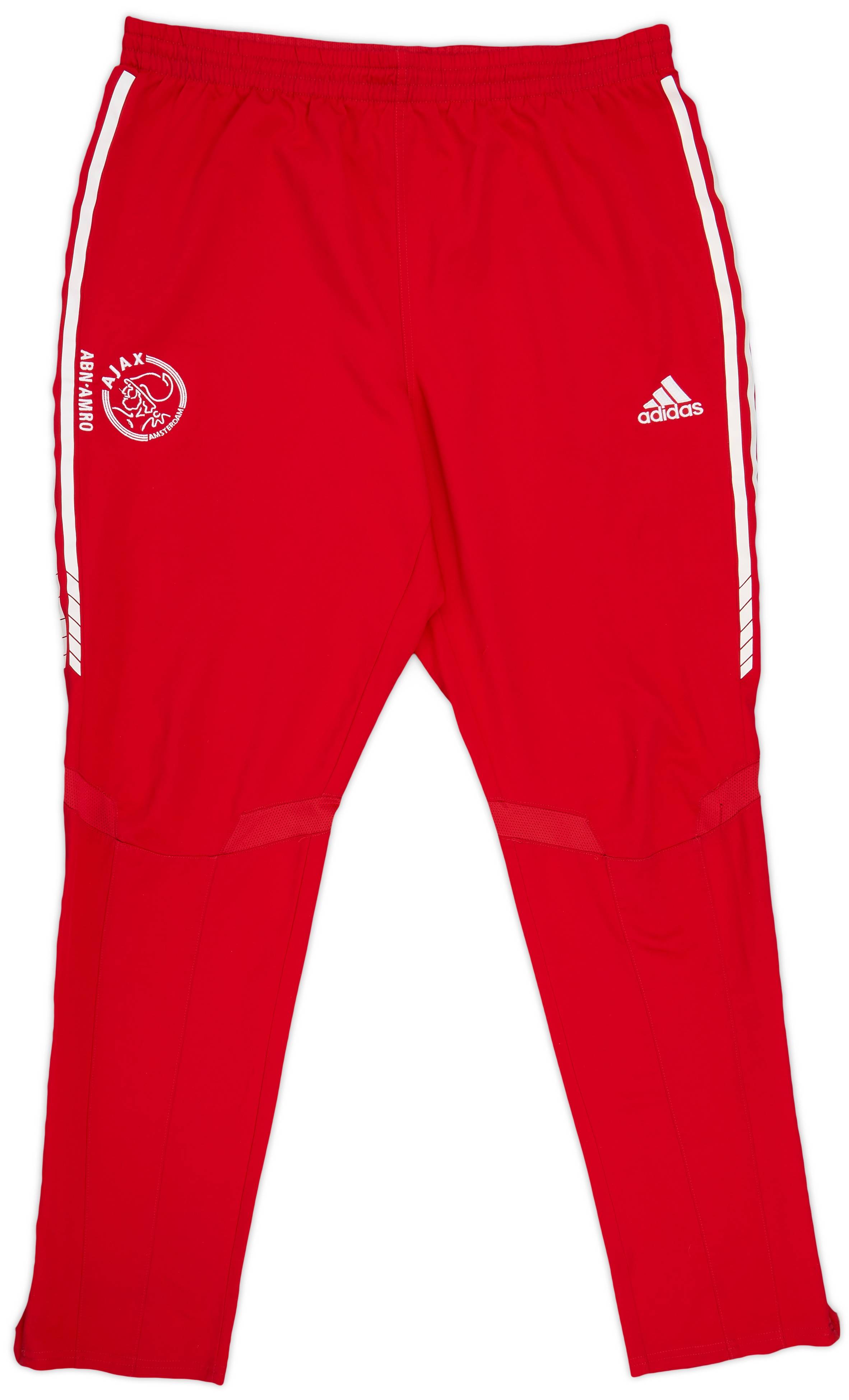 2005-06 Ajax adidas Track Pants/Bottoms - 5/10 - (L/XL)