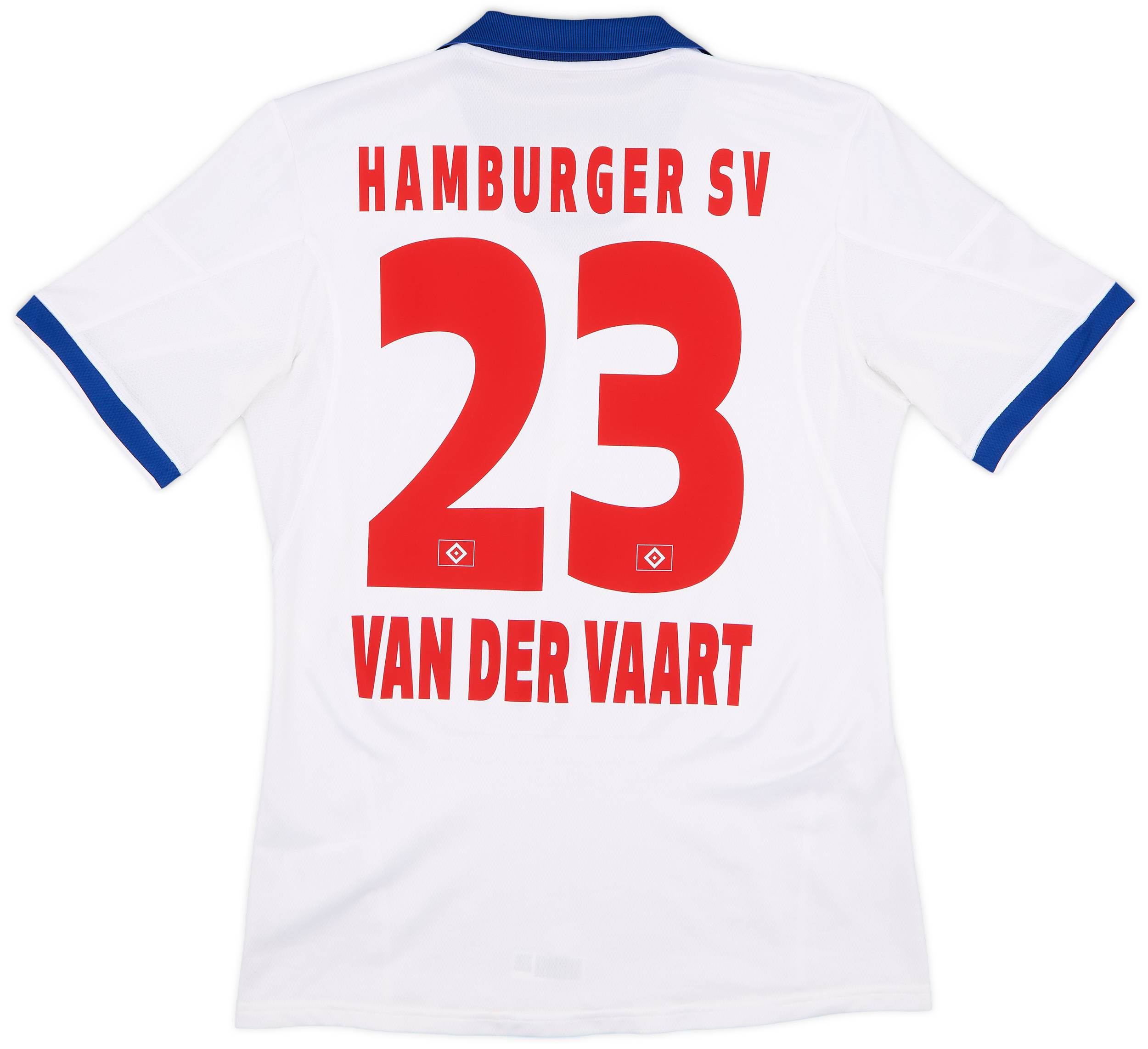 2013-14 Hamburg Player Issue Home Shirt Van der Vaart #23 - 9/10 - (L)