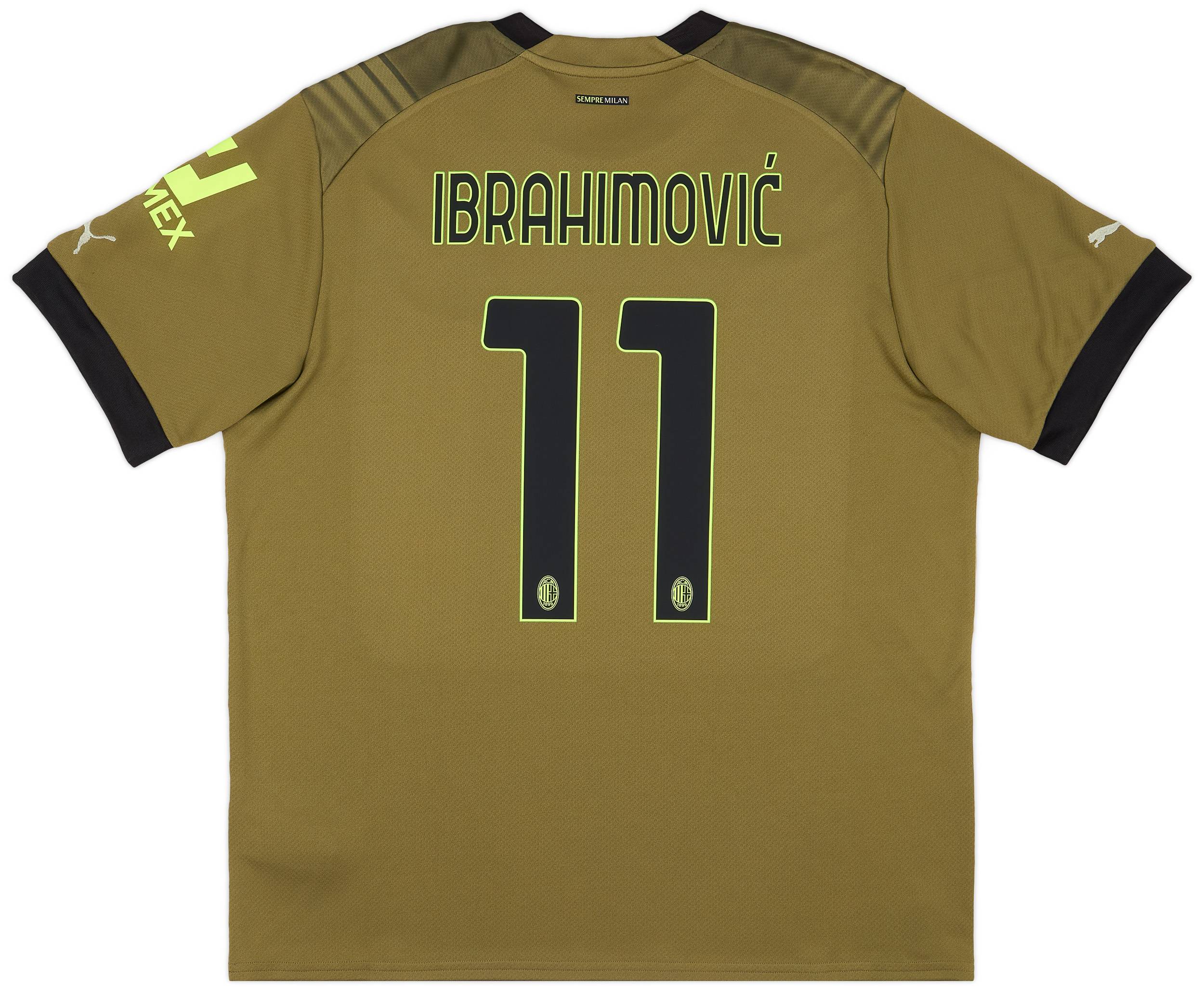 2022-23 AC Milan Third Shirt Ibrahimovic #11