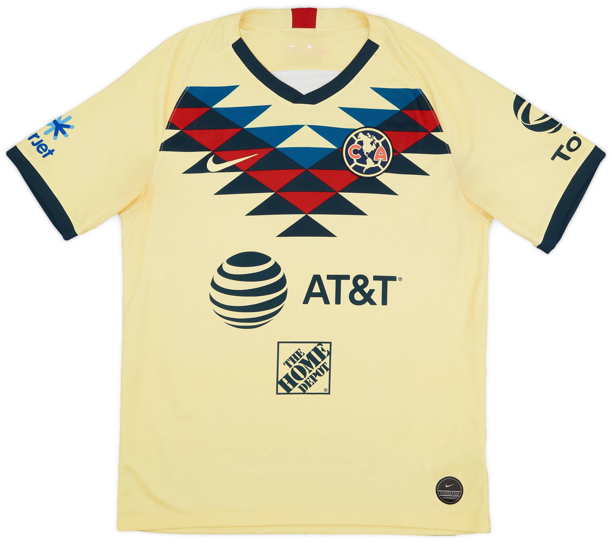2019-20 Club America Home Shirt - 5/10 - (L)
