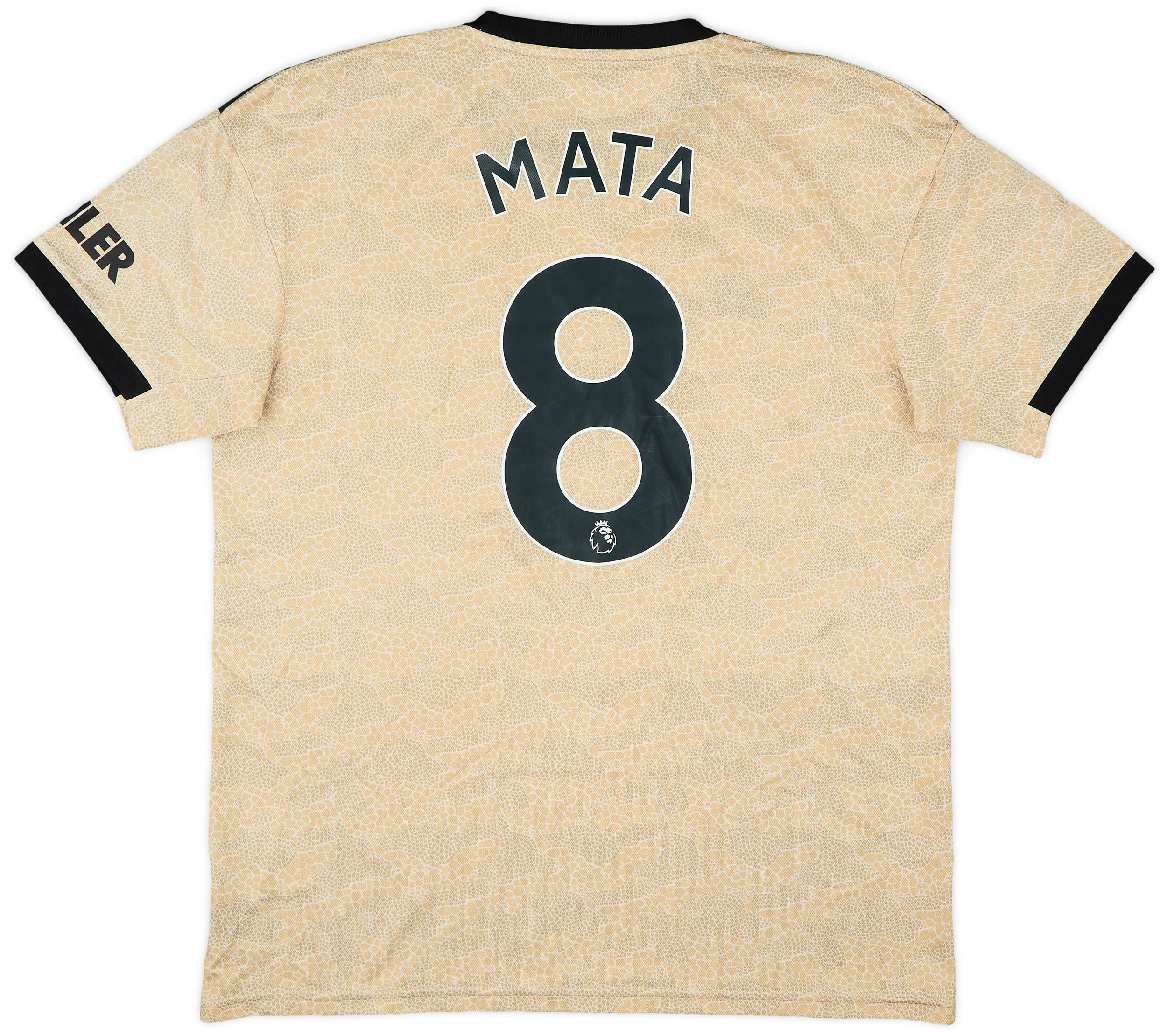2019-20 Manchester United Away Shirt Mata #8 - 8/10 - (L)