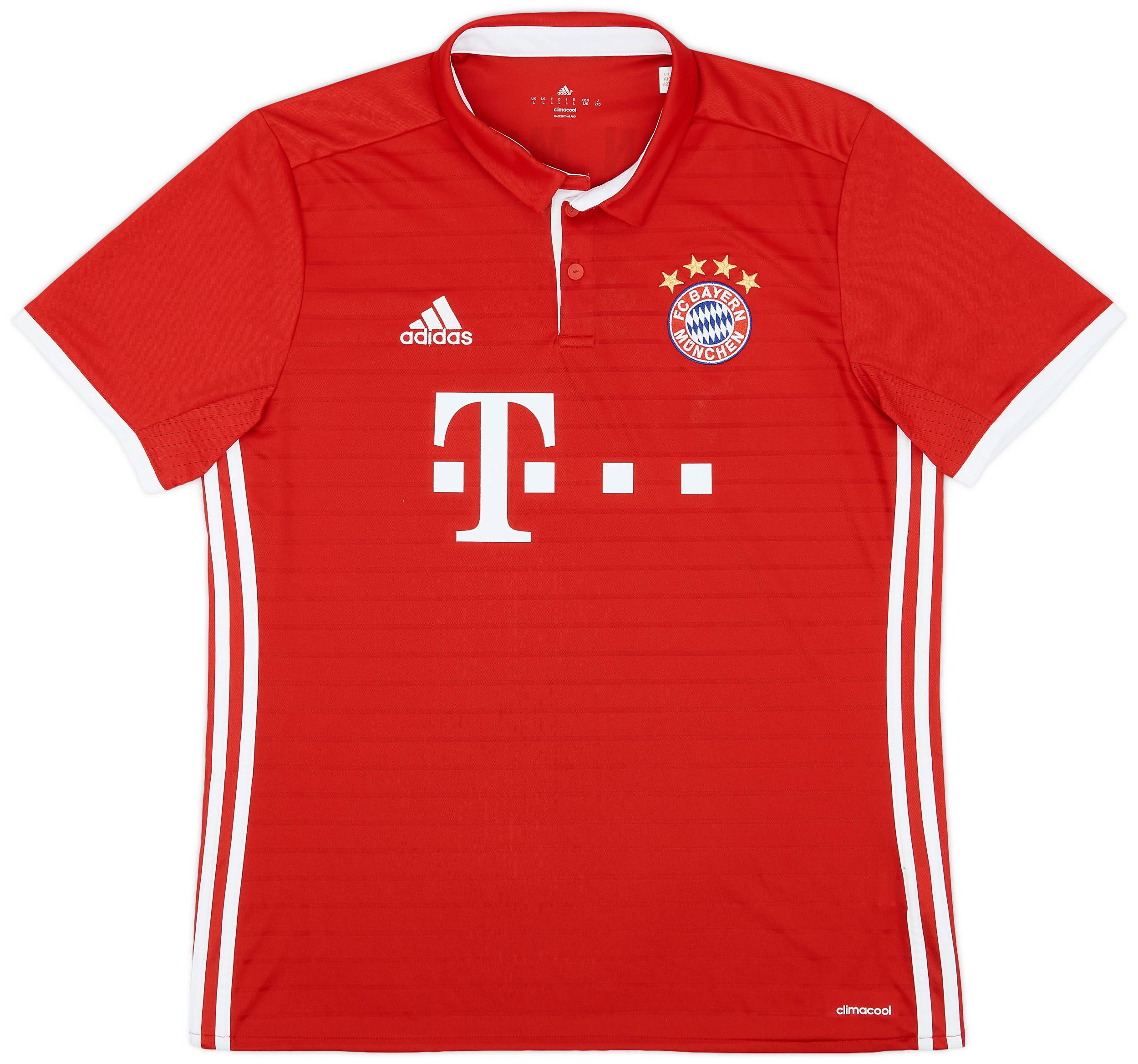 2016-17 Bayern Munich Home Shirt - 10/10 - (L)
