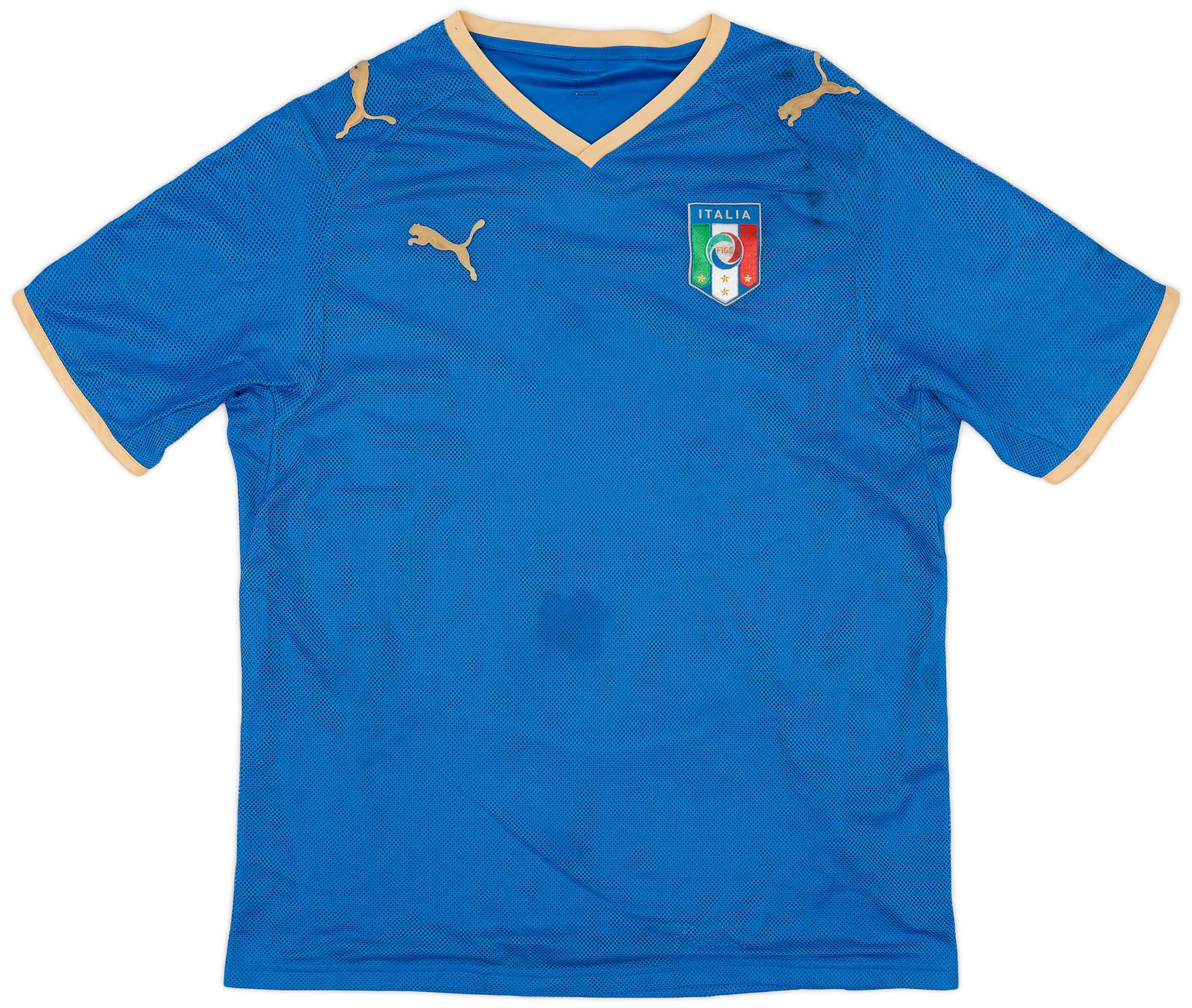 2007-08 Italy Home Shirt - 5/10 - (S)