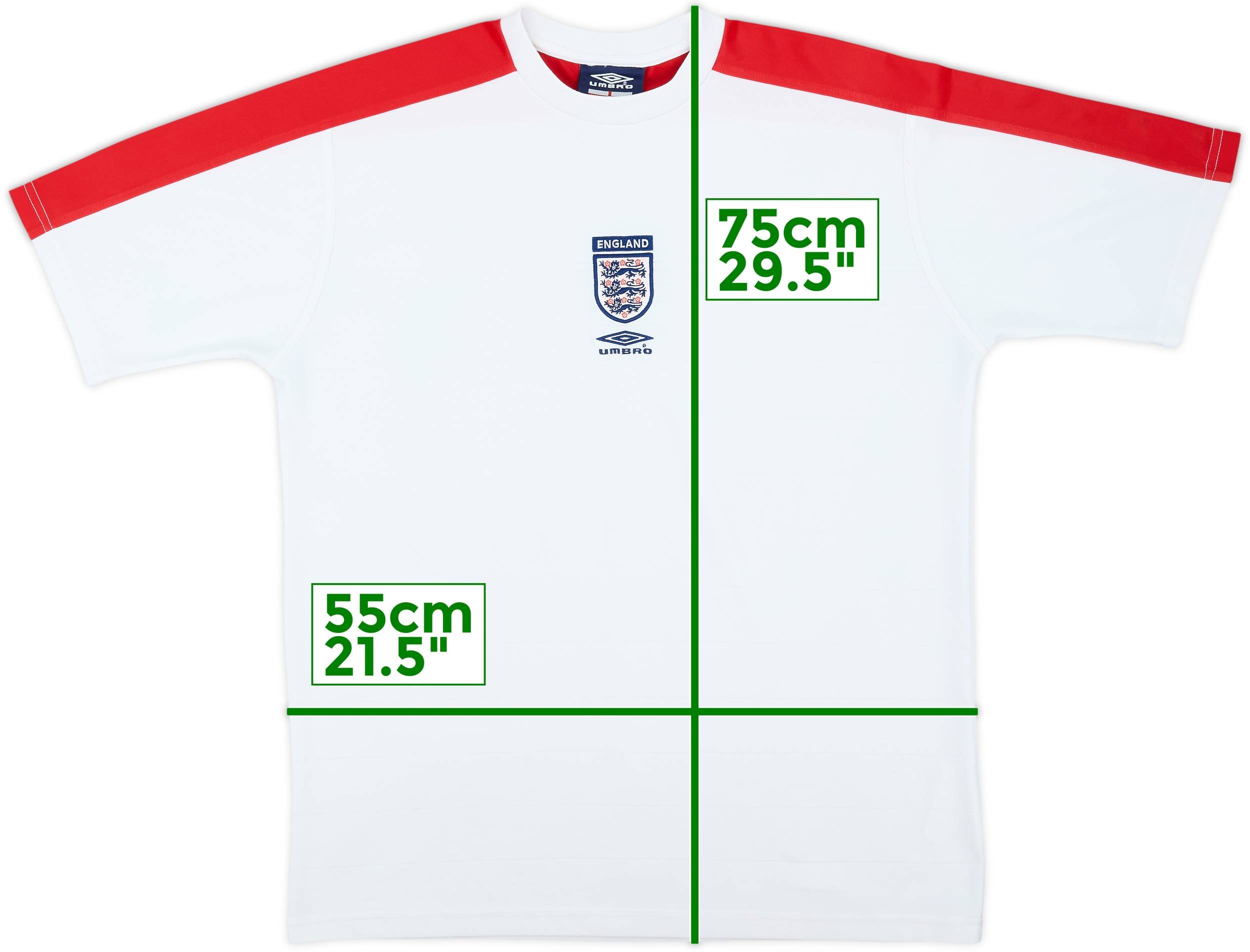 2002-03 England Umbro Training Shirt - 9/10 - (L)
