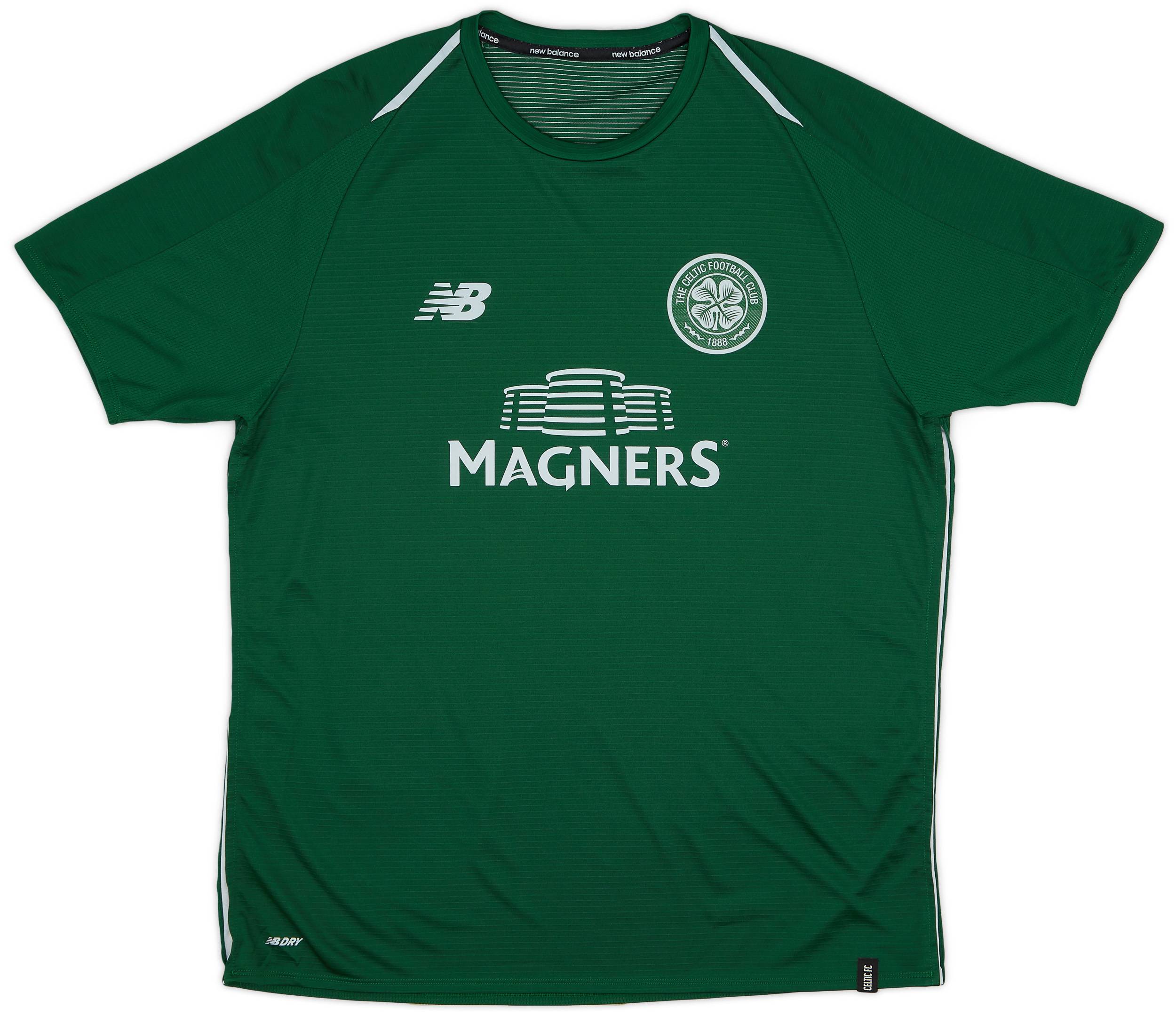 2017 18 Celtic NewBalance Training Shirt 8 10 L