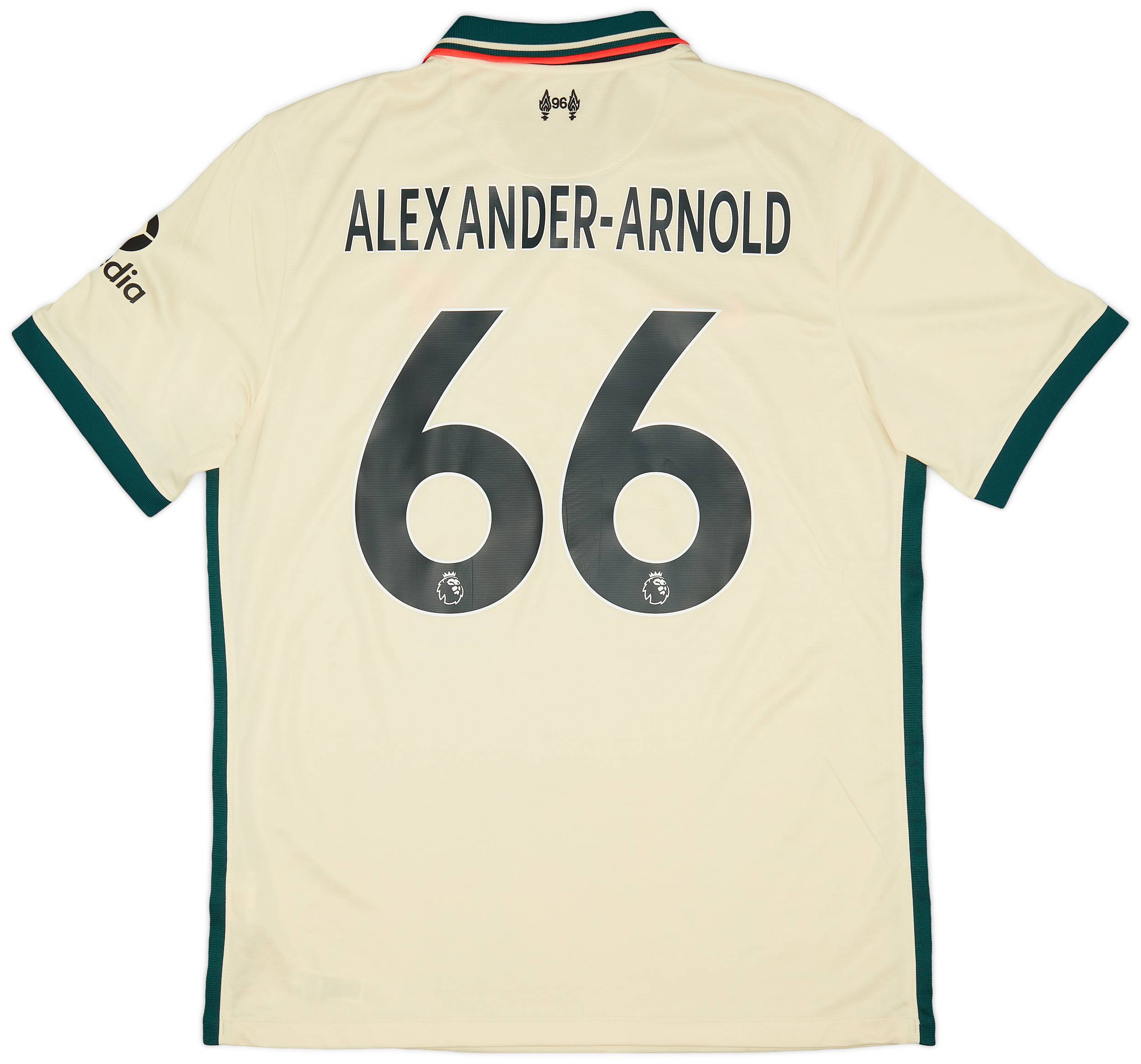季節のおすすめ商品 2021-22 Liverpool (L) - 8/10 - #66 Alexander-Arnold Shirt Away 応援グッズ