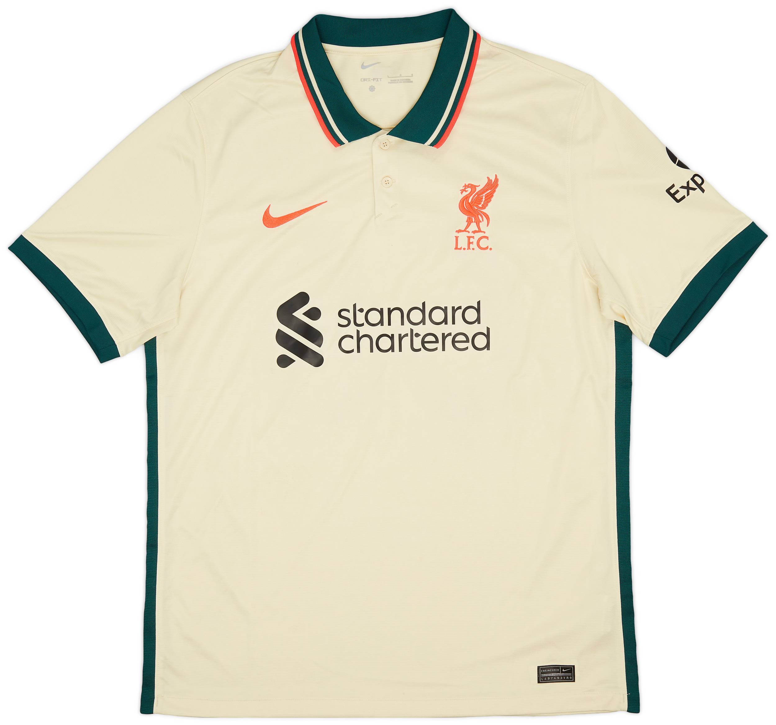 Liverpool Away Jersey 21-22 - KICKOFFSHOPPER