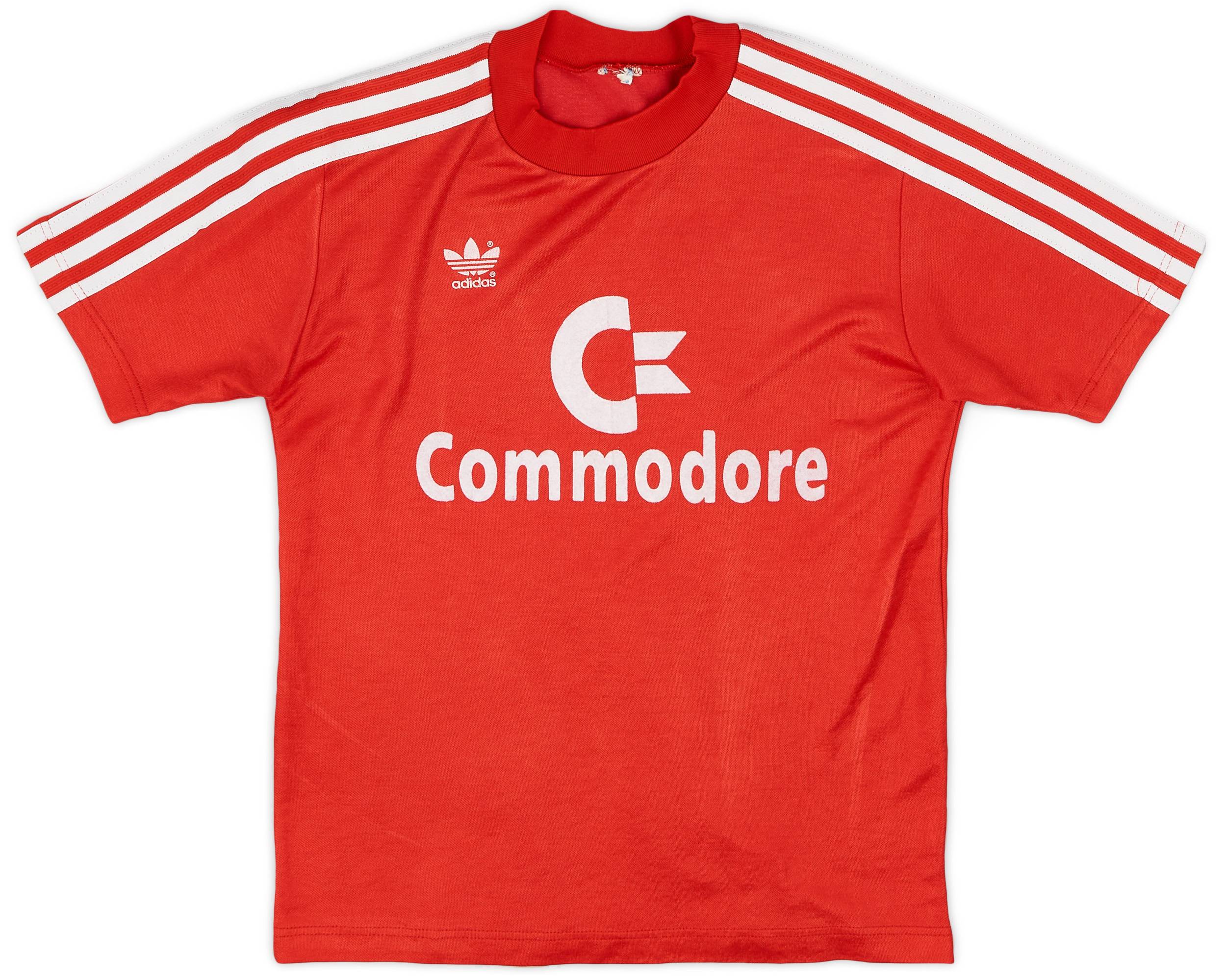 1984-89 Bayern Munich Home Shirt - 8/10 - (L.Boys)