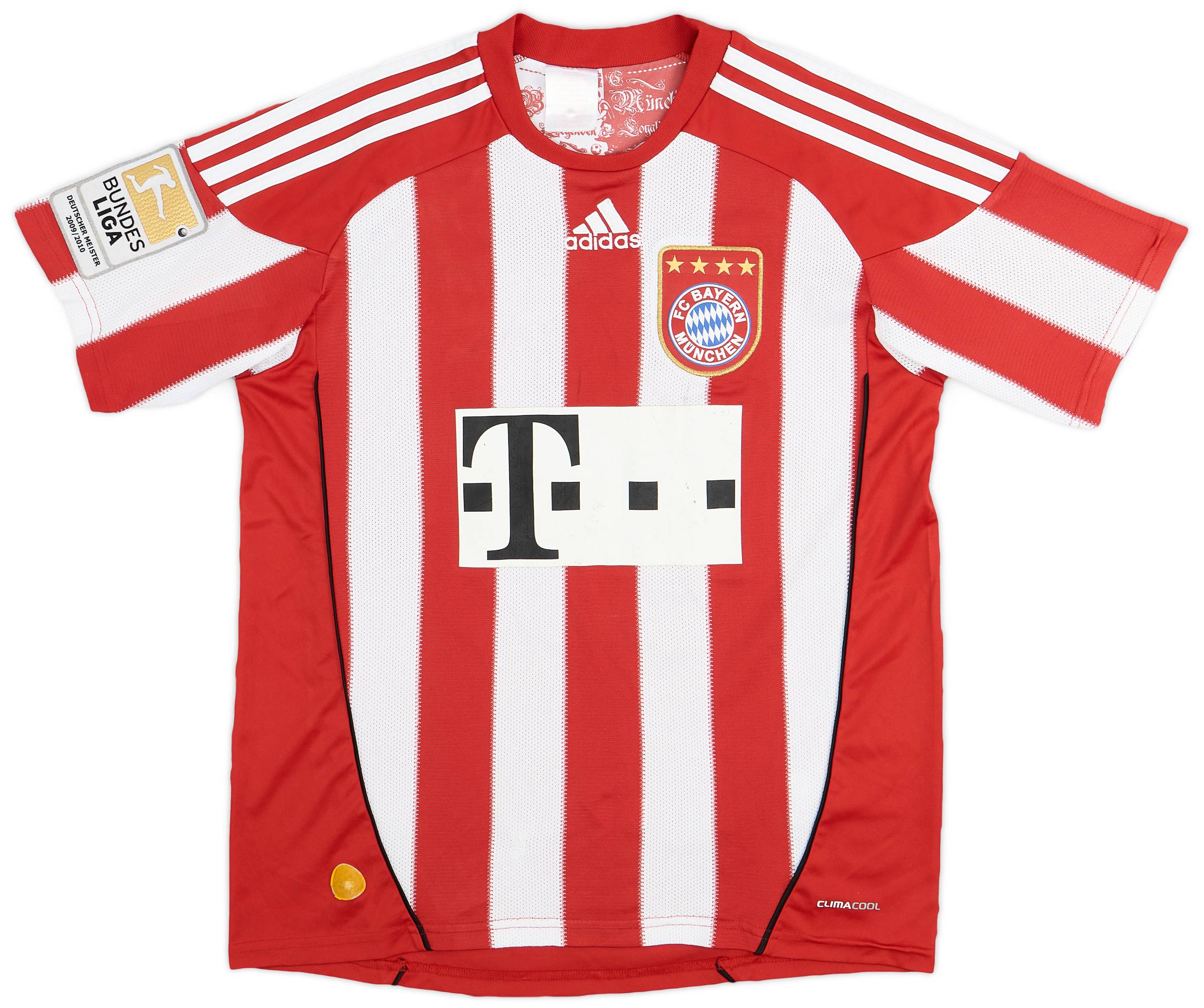 2010 11 Bayern Munich Home Shirt 8 10 L