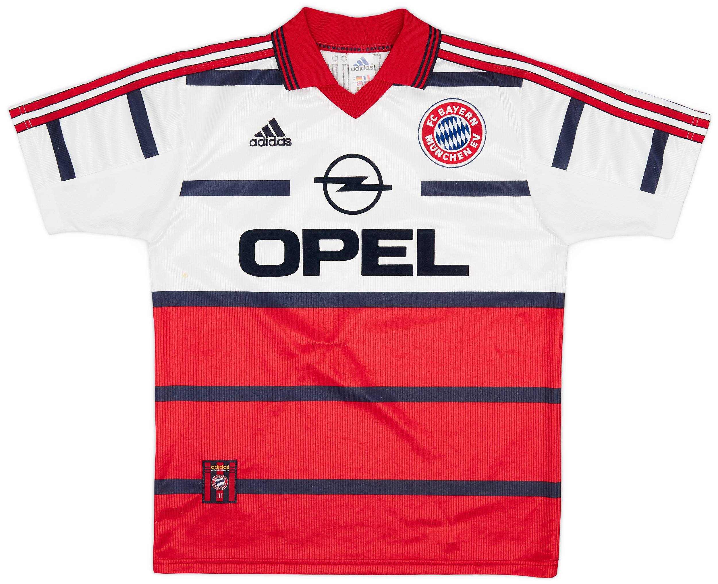 BAYERN MUNICH 1998 1999 AWAY SHIRT FOOTBALL SOCCER JERSEY