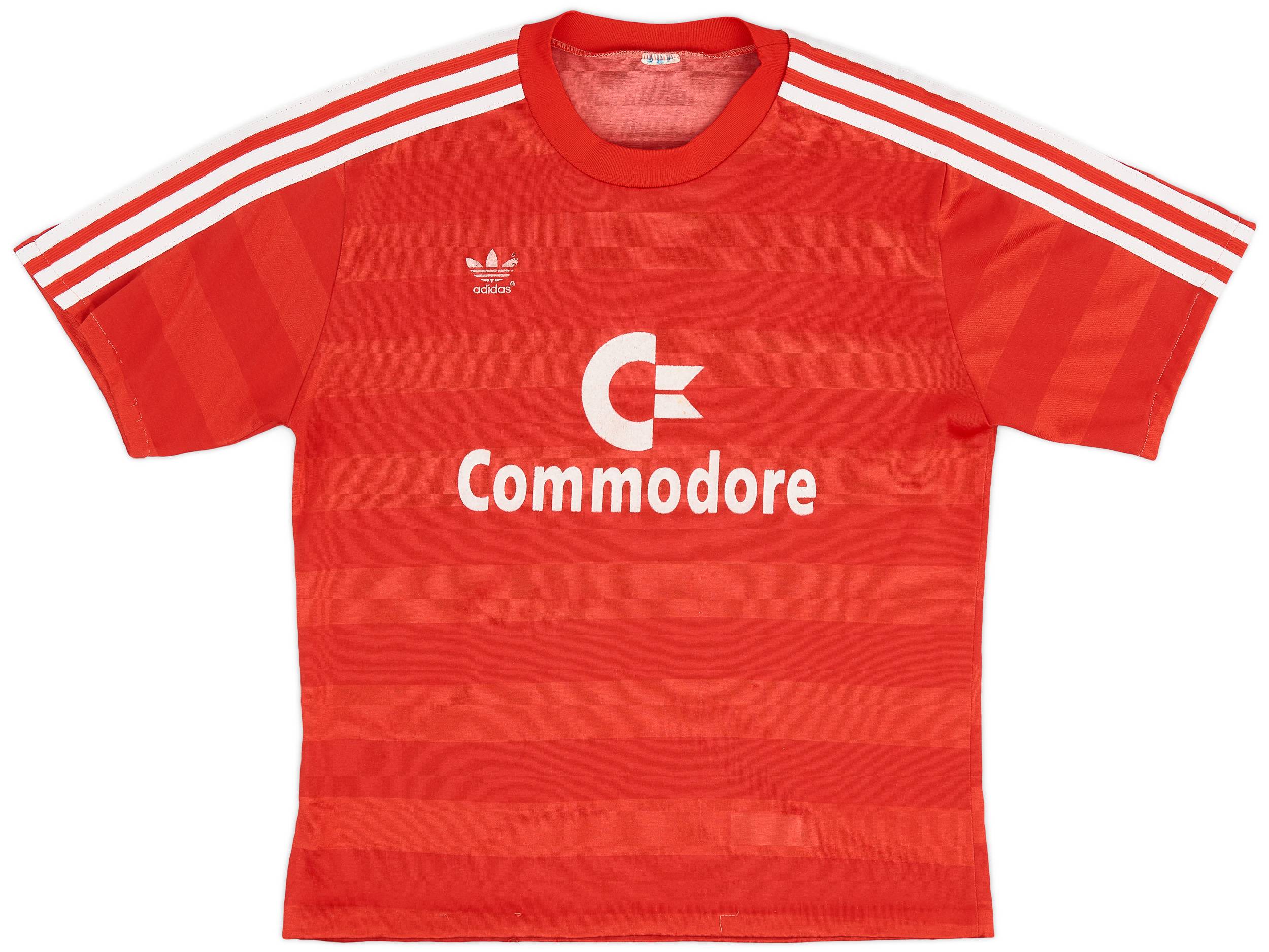 1984-89 Bayern Munich Home Shirt - 8/10 - (L.Boys)