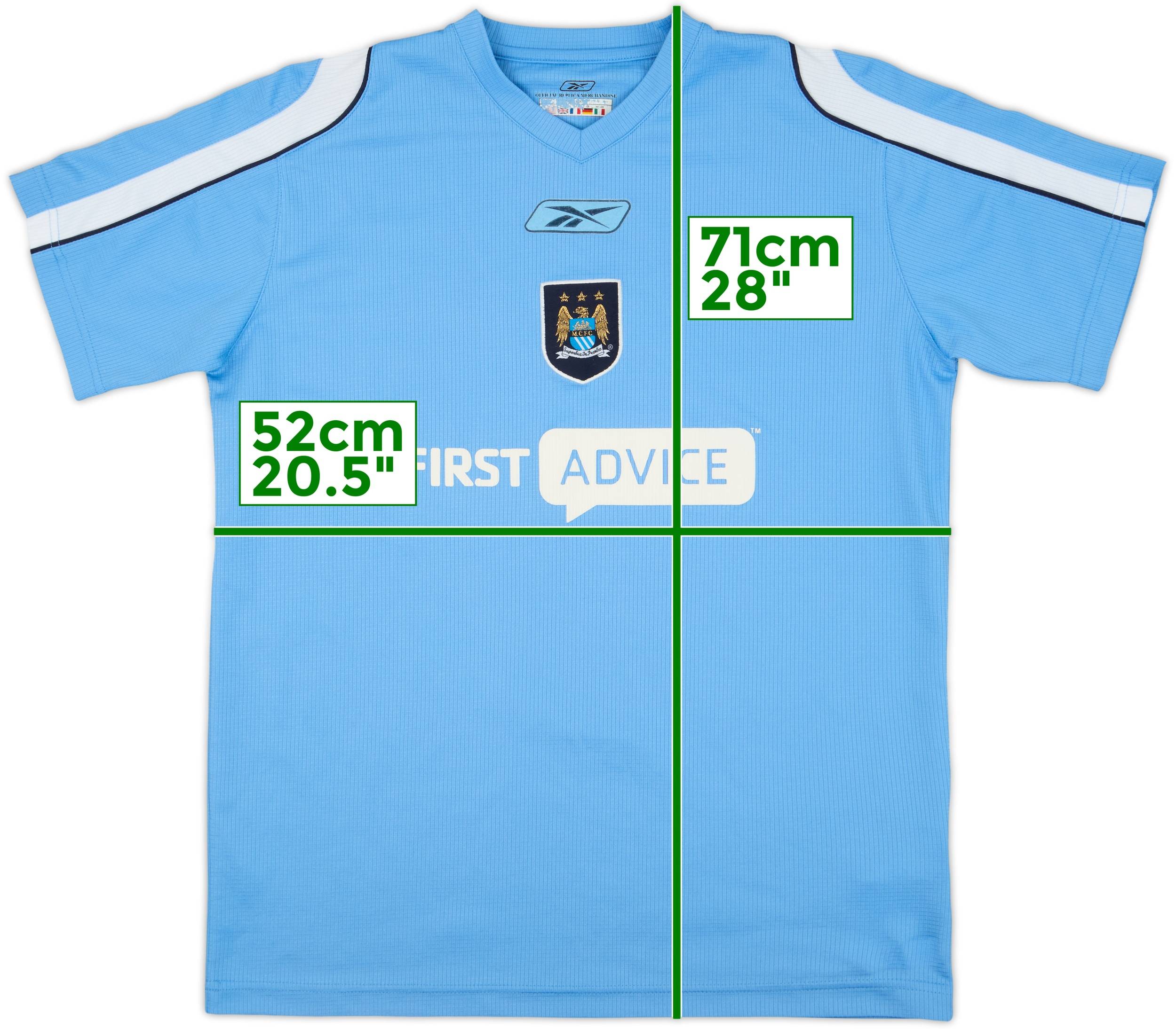 2003-04 Manchester City Reebok Training Shirt - 9/10 - (S)