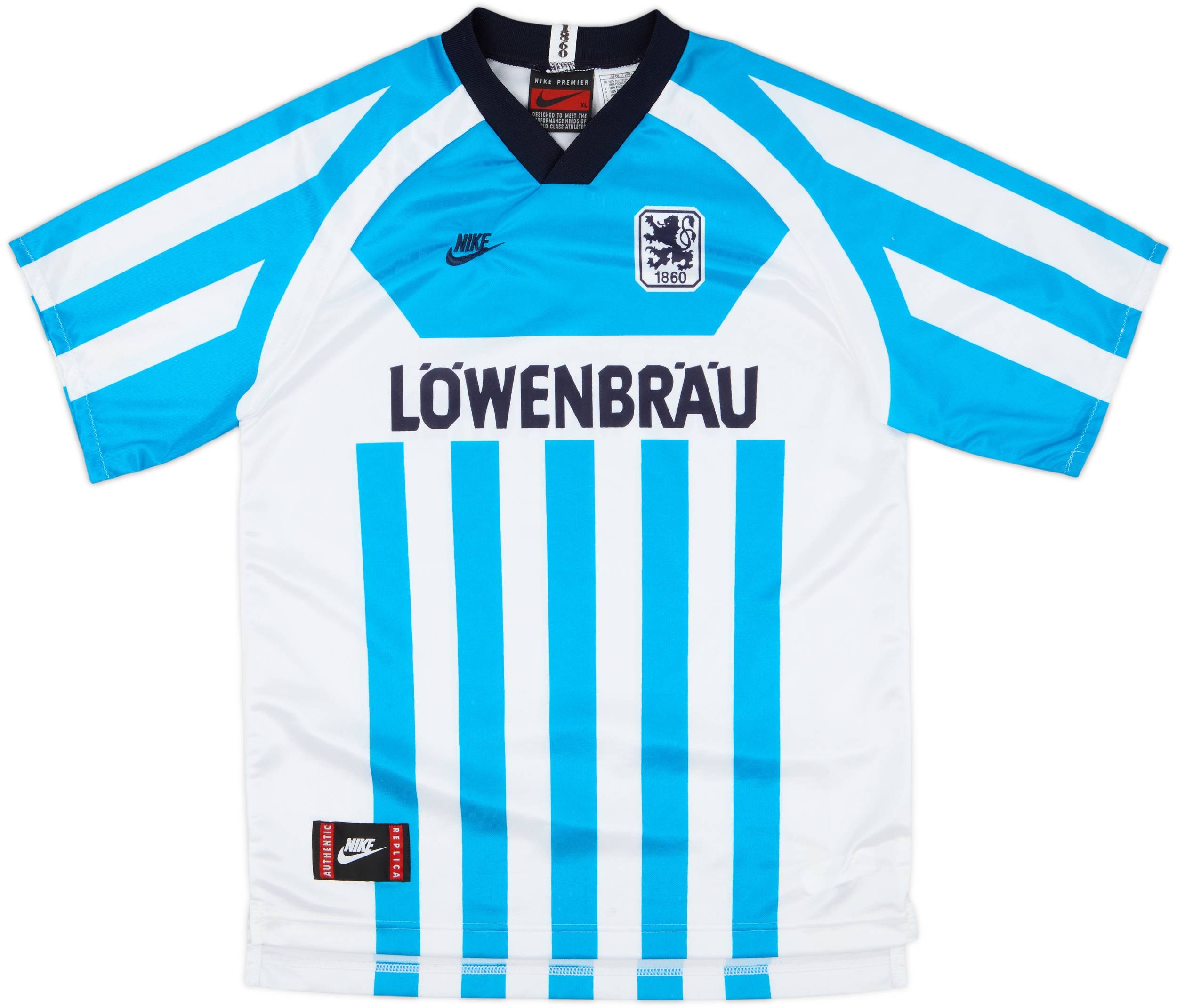 1995-96 1860 Munich Home Shirt - 6/10 - (XL.Boys)