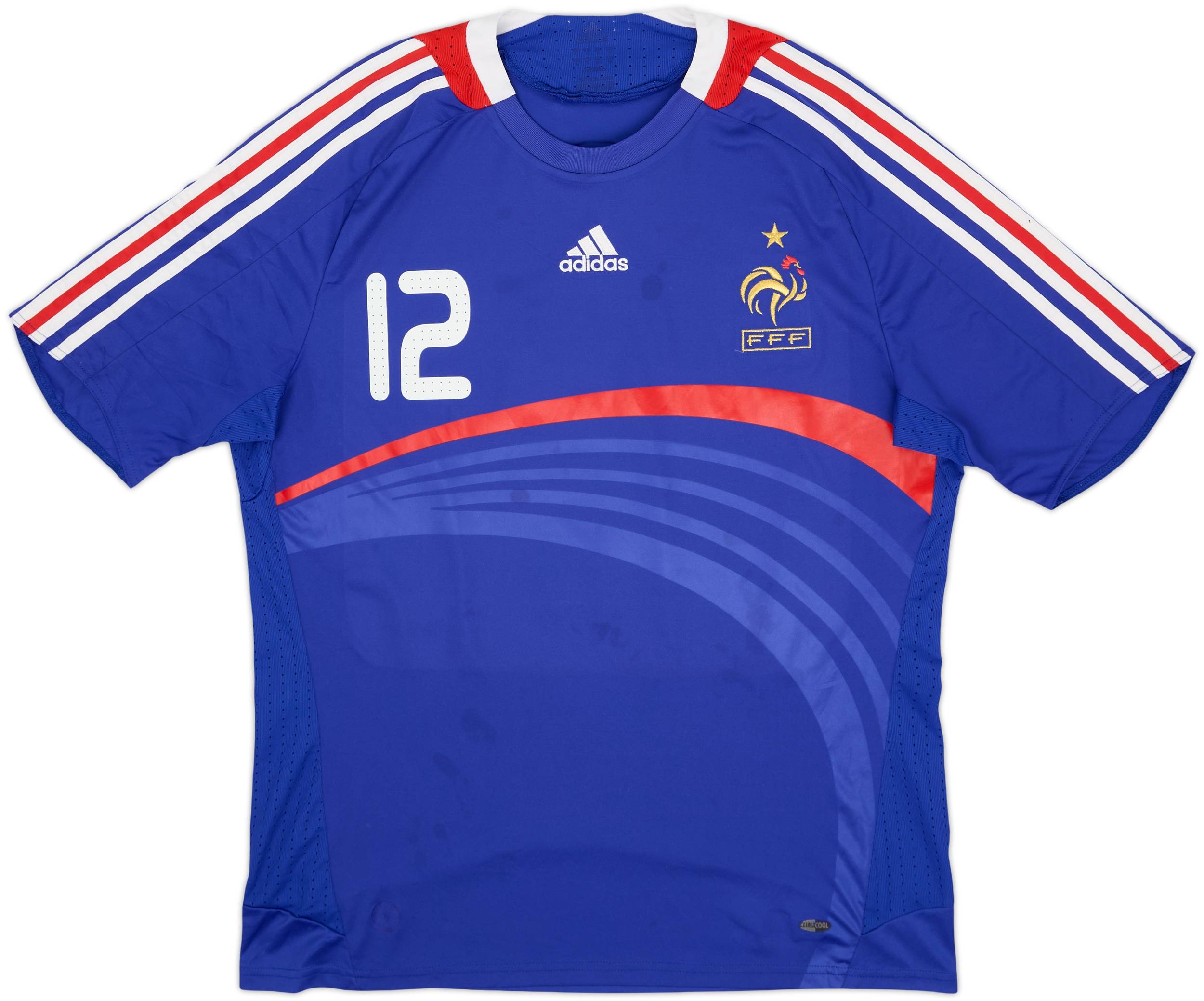2007-08 France Home Shirt Henry #12 - 6/10 - (L)