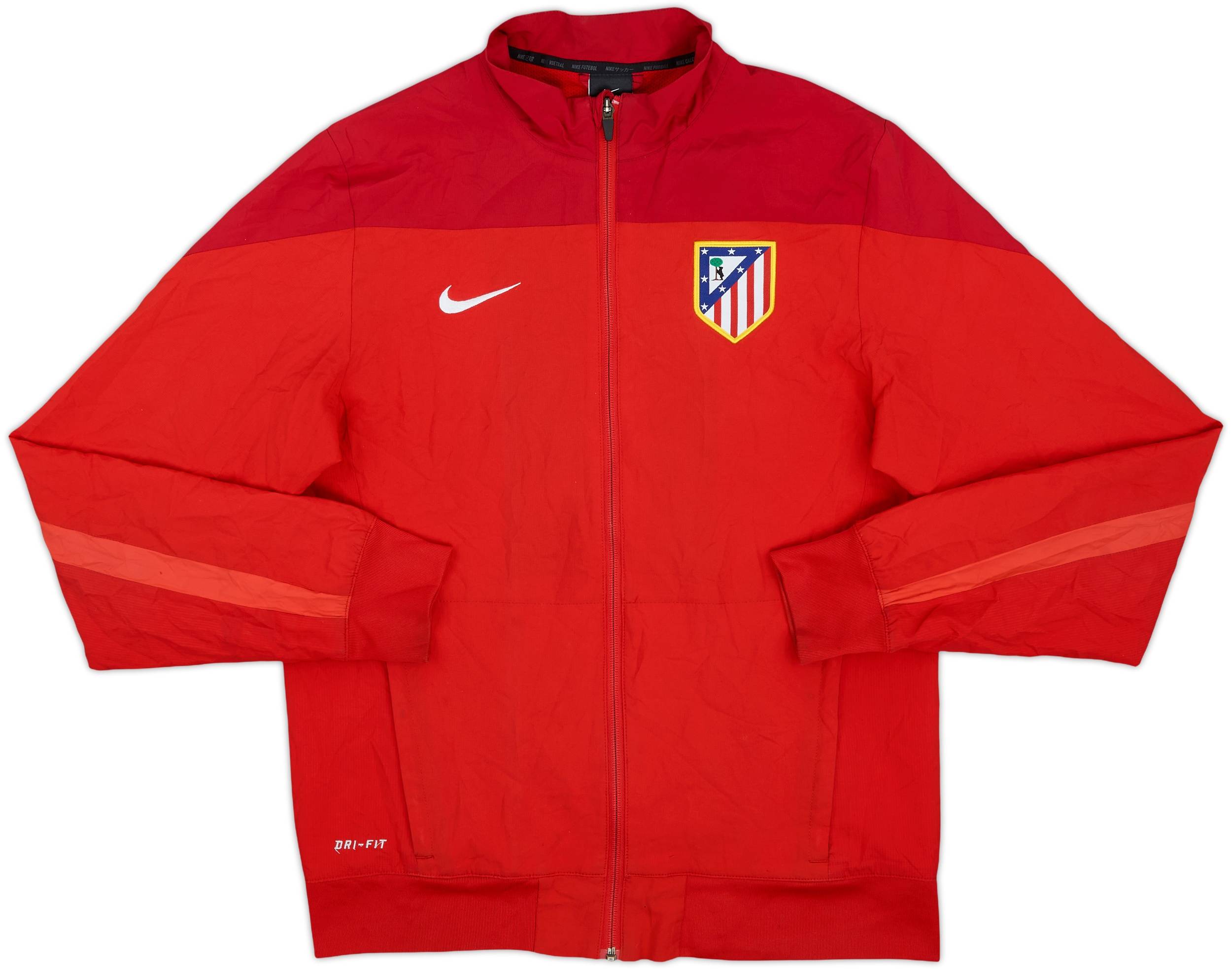 2013-14 Atletico Madrid Nike Track Jacket - 6/10 - (S)