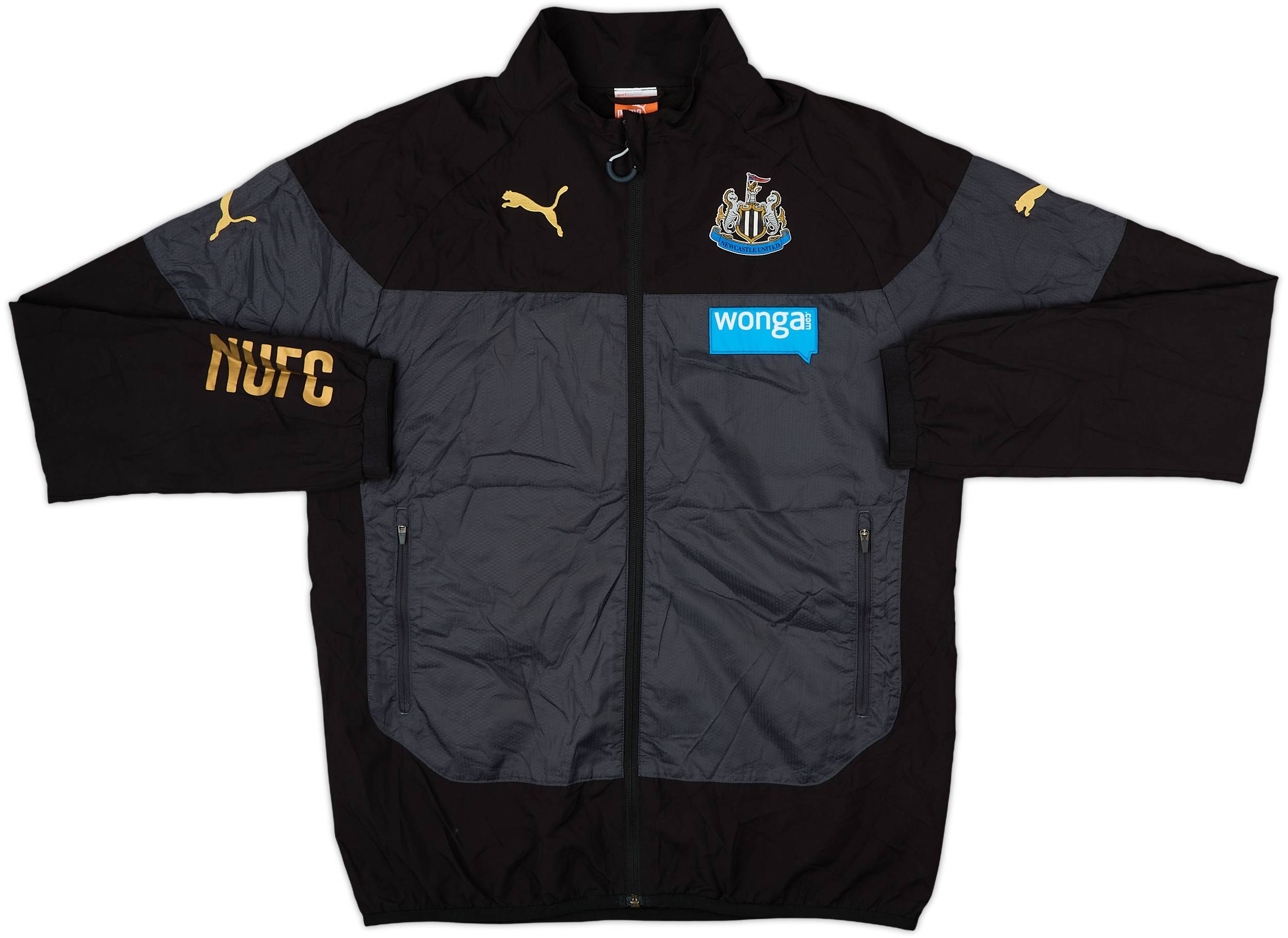 2013-14 Newcastle United Puma Track Jacket - 8/10 - (M)