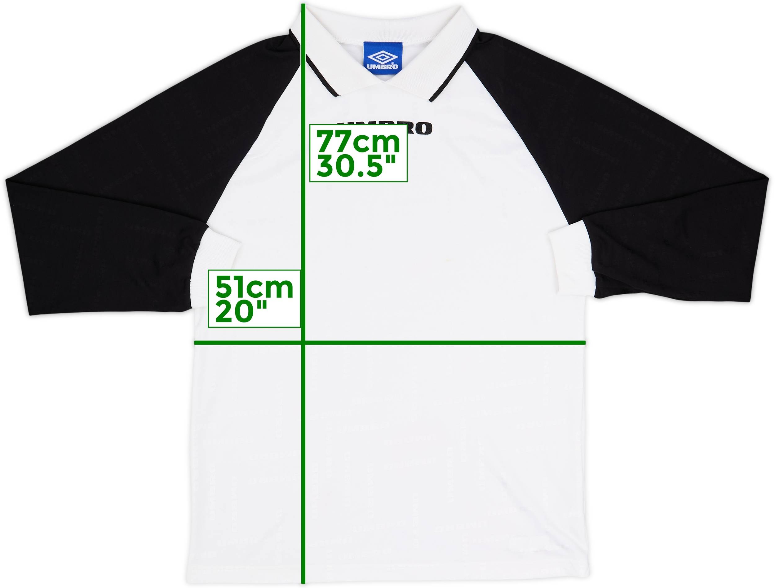 1990s Umbro Template L/S Shirt - 7/10 - (M)
