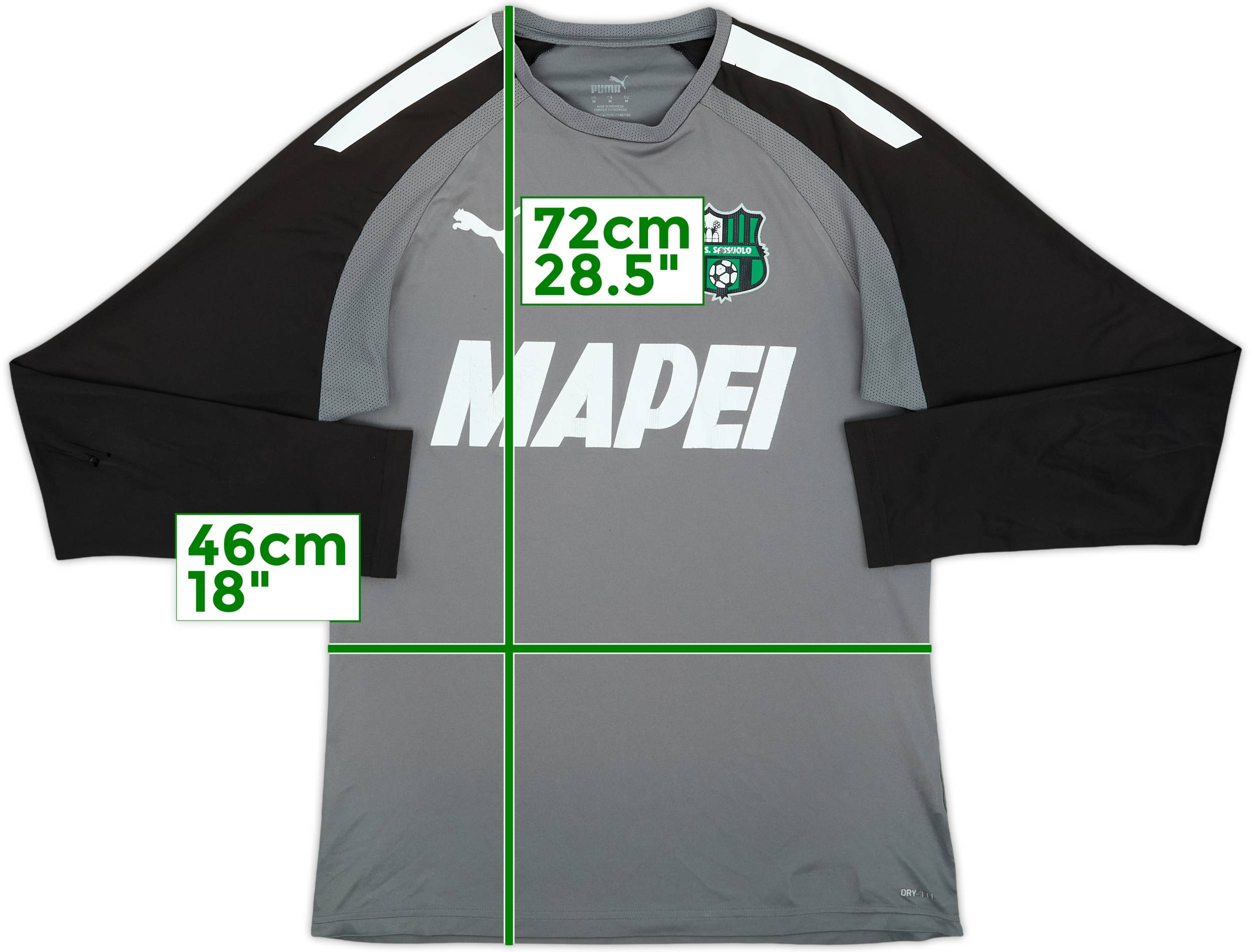 2020-21 Sassuolo Puma Training L/S Shirt - 5/10 - (M)