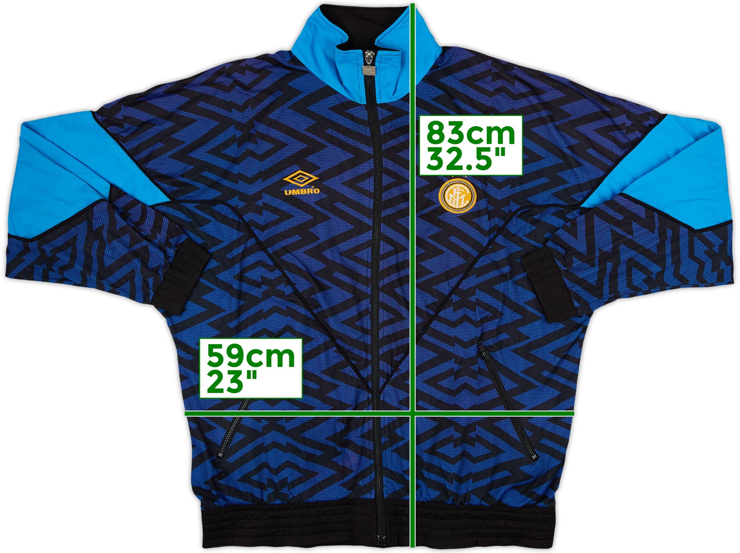 1994-95 Inter Milan Umbro Track Jacket - 8/10 - (L)