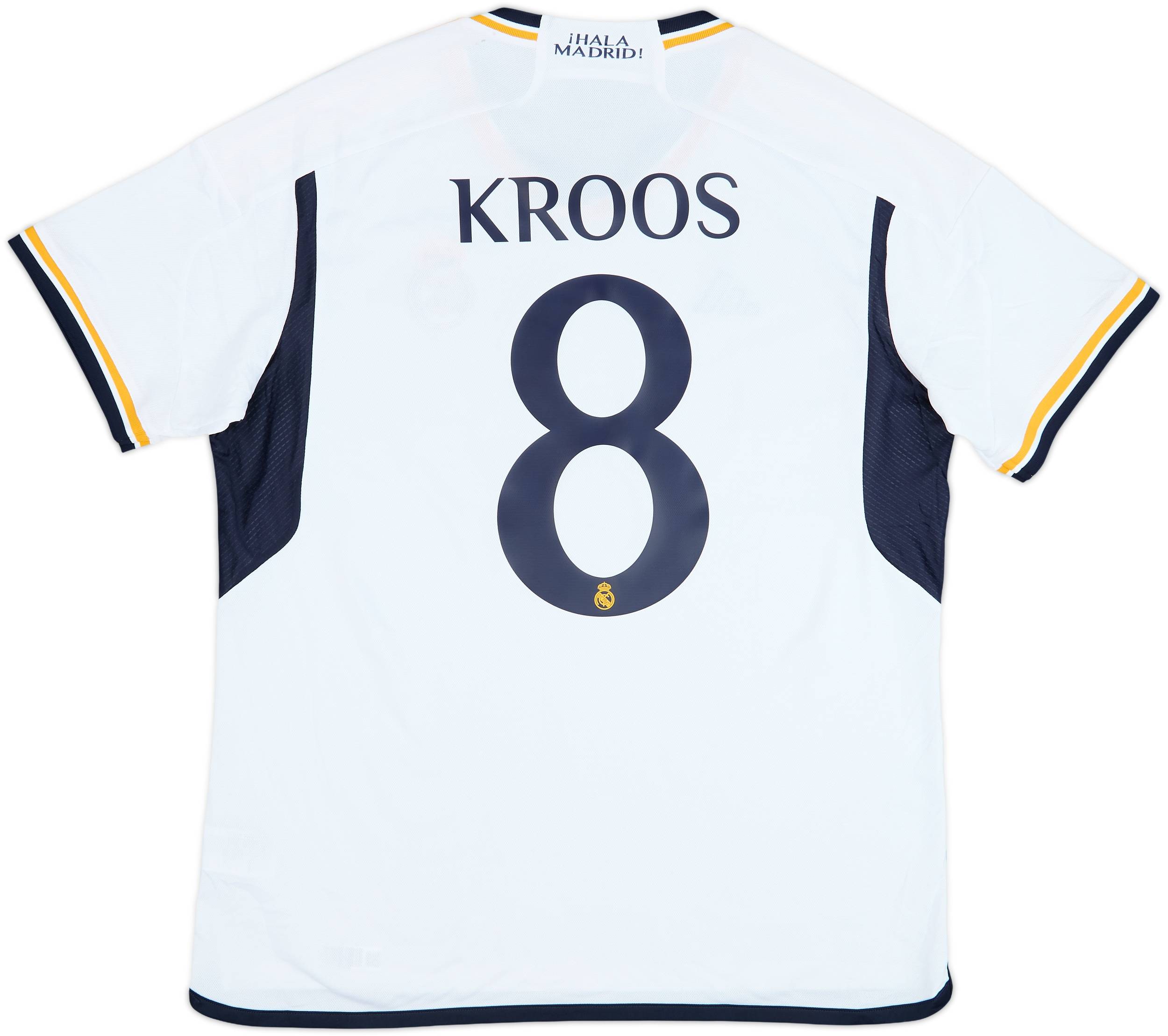 Real Madrid Kroos 8 XL シャツ 2023-24 Real Madrid Home Shirt Kroos #8 - 7/10 - (XL)