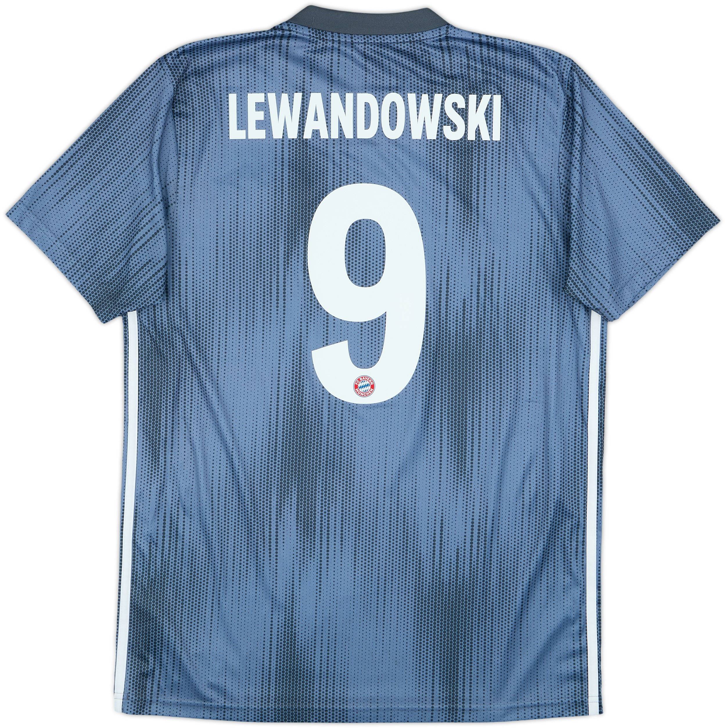 2018-19 Bayern Munich Third Shirt Lewandowski #9 - 6/10 - (M)