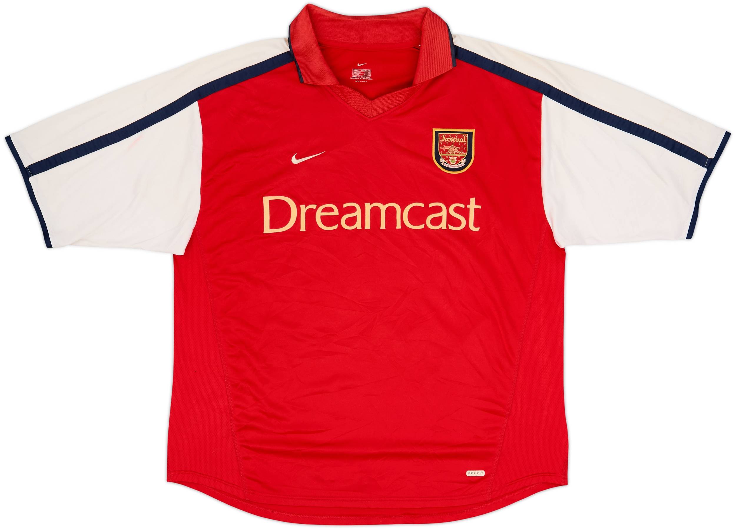 2000-02 Arsenal Home Shirt Henry #14 - 6/10 - (XL)