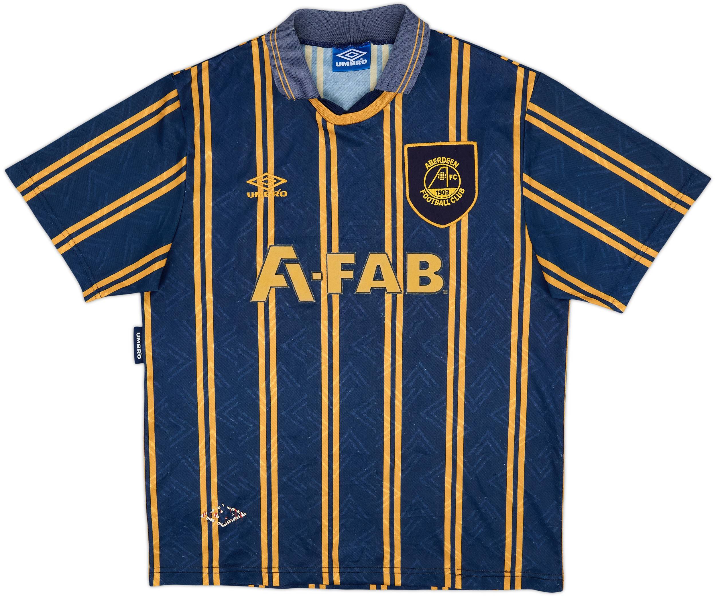 1993-94 Aberdeen Away Shirt - 6/10 - (L)